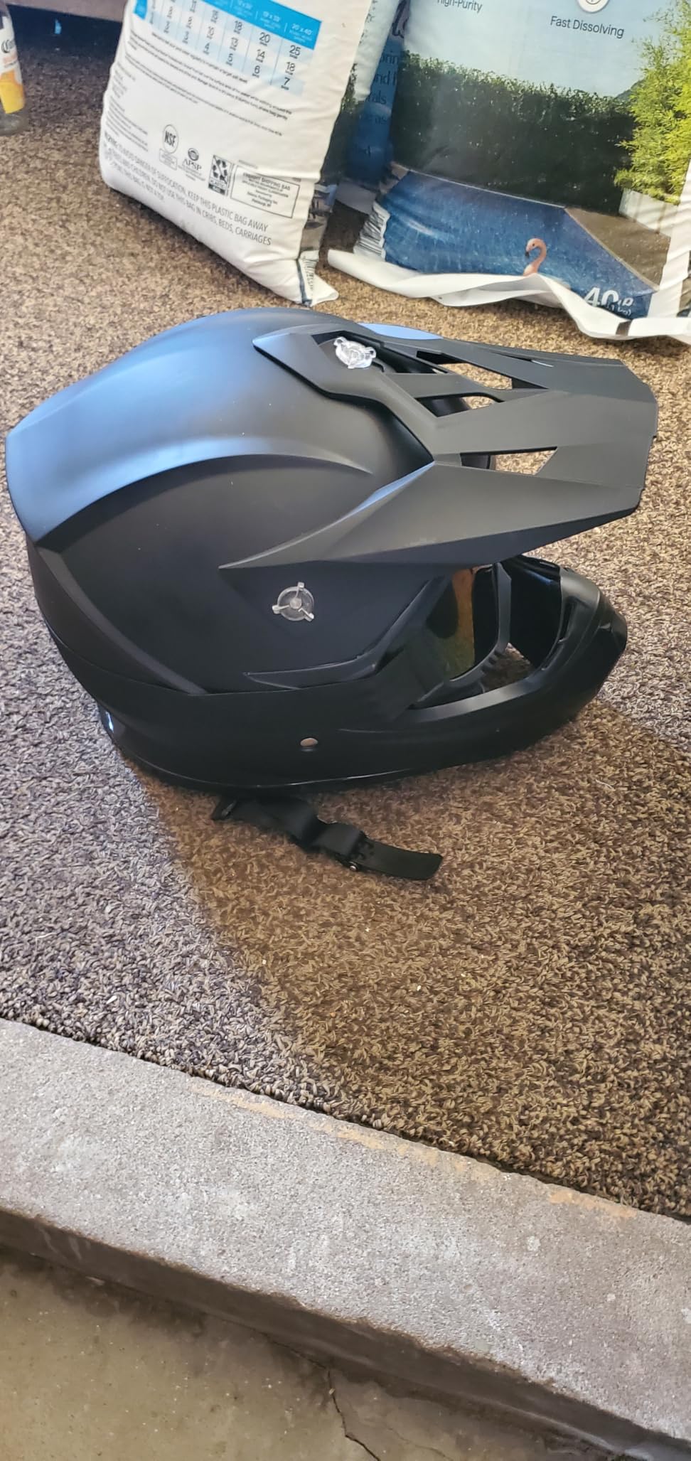 ILM Adult Dirt Bike Helmets Motocross ATV Dirtbike BMX MX Offroad Full Face Motorcycle Helmet, DOT Approved Model 128S customer photo 1