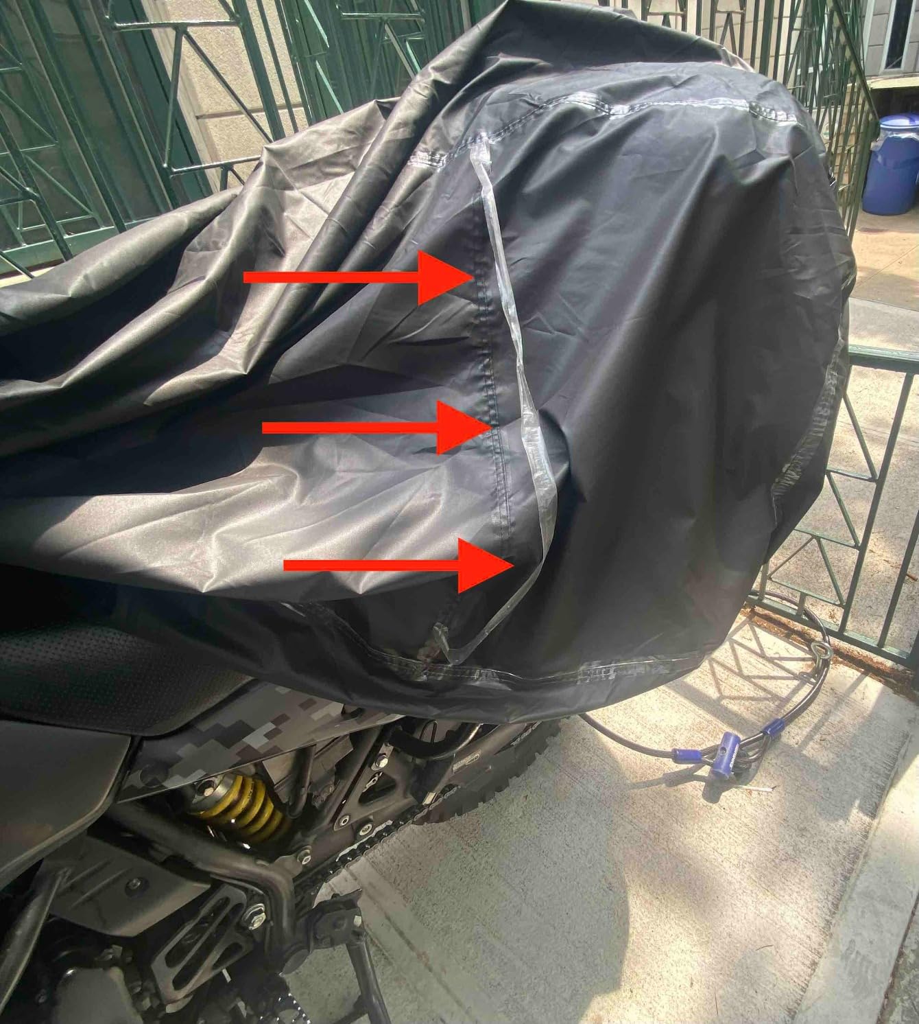 Nelson Rigg Defender Extreme Motorcycle Cover - 2X-Large customer photo 2