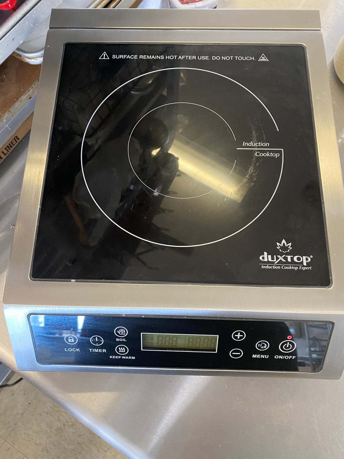 Duxtop Professional Portable Induction Cooktop P961LS Silver/Black | Commercial Range Countertop Burner, 1800 Watts Induction Burner with Sensor Touch and LCD Screen BT-C35-D customer photo 2