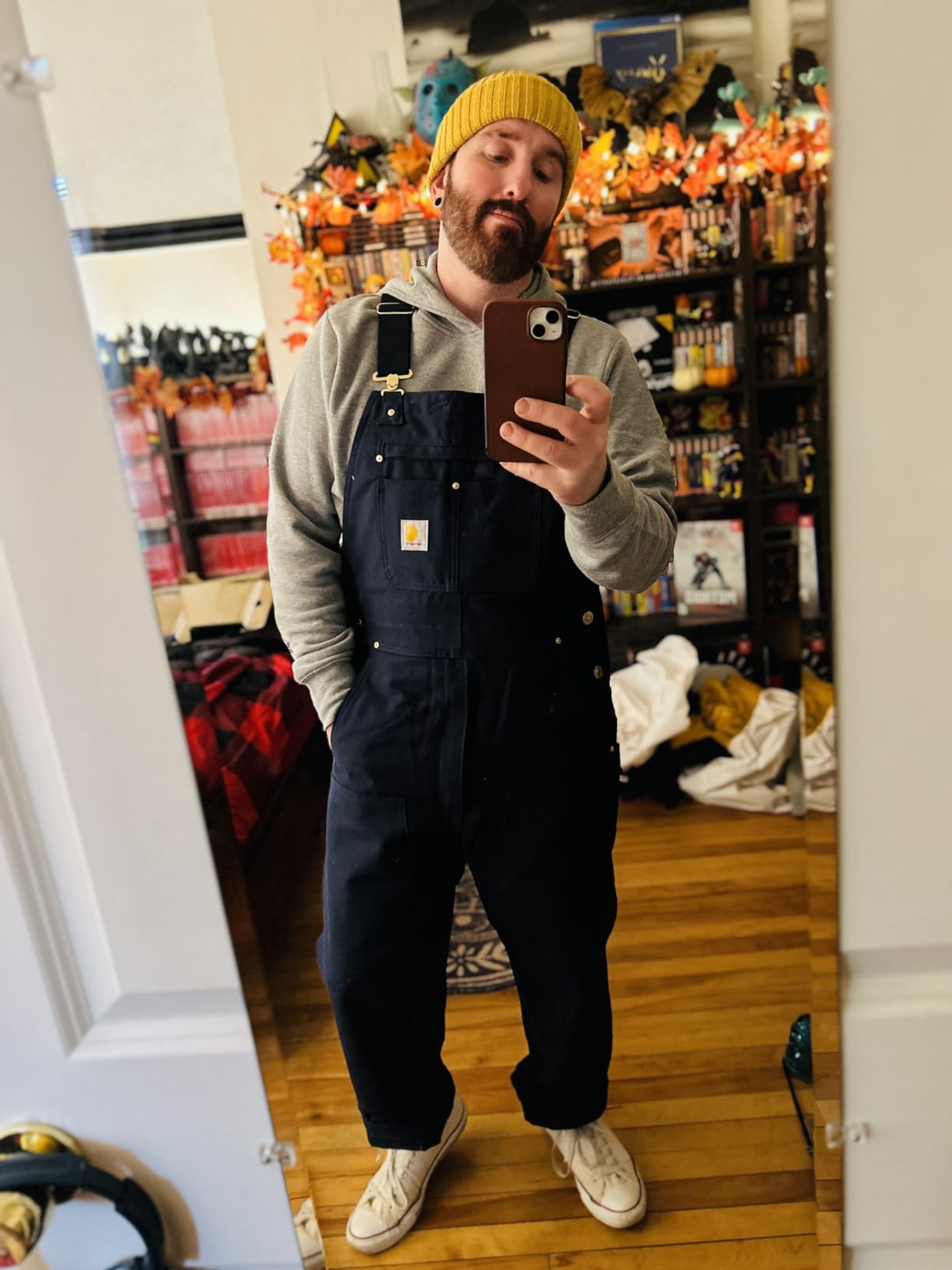 Carhartt Men's Iconic R01 Duck Bib Overall customer photo 1