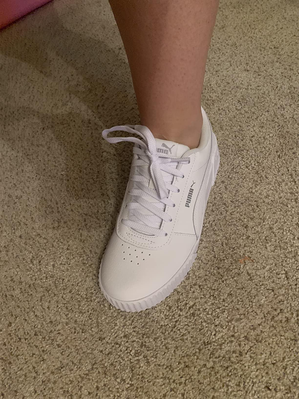 PUMA Women's Carina Leather Sneaker customer photo 2