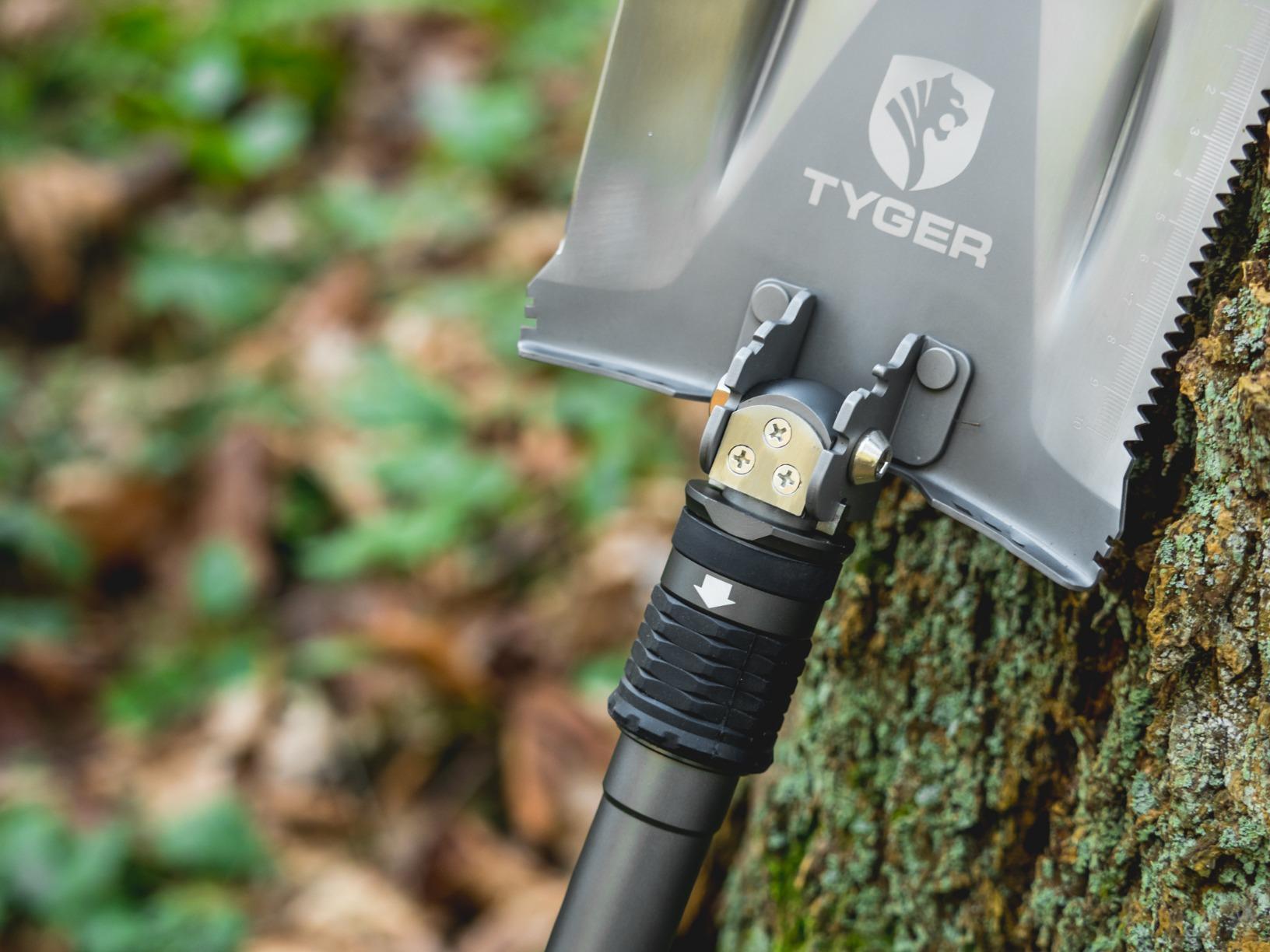 Tyger Auto Folding Shovel TG-SV8U3217 Military Heavy Duty Survival Shovel 16-in-1 Multitool Compact Camp Shovel with Bag for Camping, Hiking, Off-Roading, Outdoor, Tactical, Emergency customer photo 2