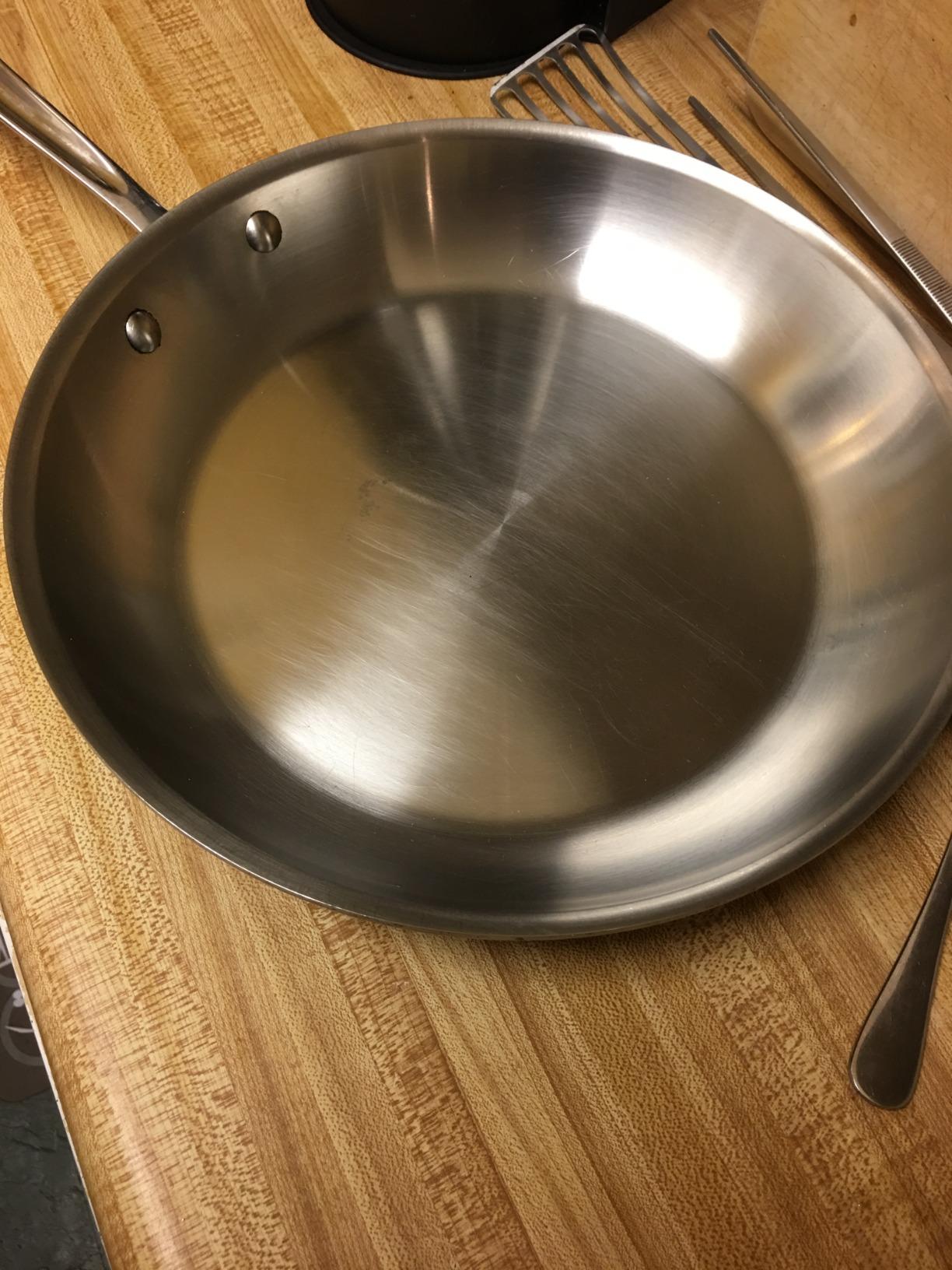 All-Clad D3 Stainless Steel 10 and 12 inch Frying Pans Set - Made in the USA - The Original Bonded Professional Cookware - Oven Safe & Induction Compatible customer photo 2