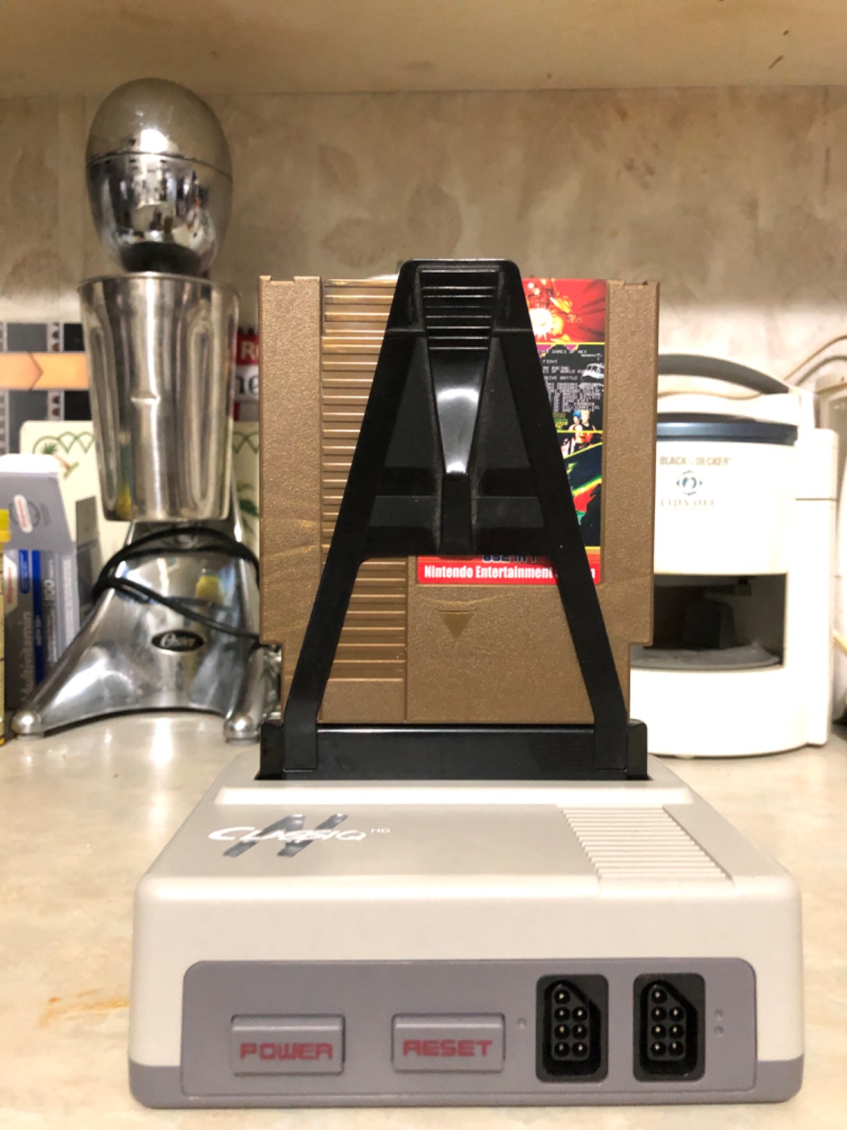 Old Skool CLASSIQ N HD Console Compatible with NES- Clone System Plays 8-bit game cartridges in HD customer photo 1