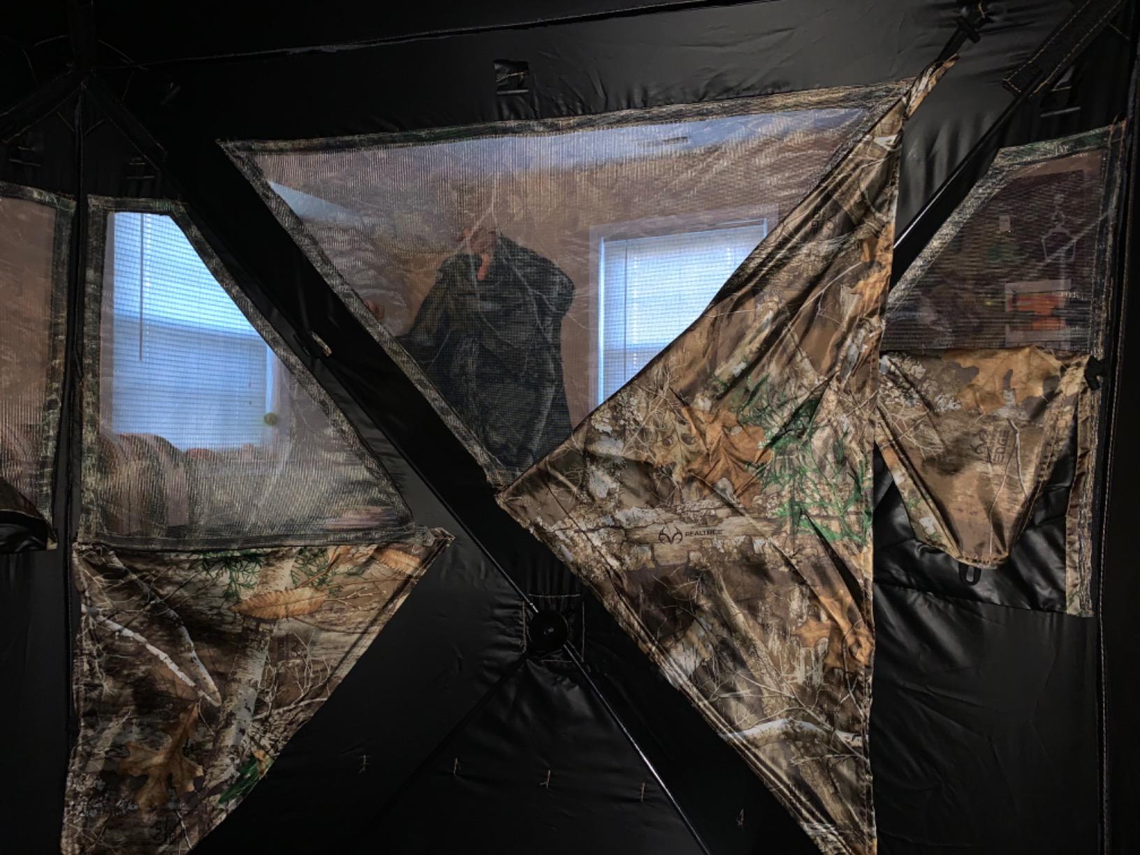 Rhino Blinds R100-RTE 2 Person Hunting Ground Blind, Realtree Edge customer photo 1
