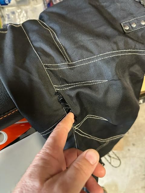HWK Dual Sport Motorcycle Pants for Men with Water Resistant Cordura Textile Fabric & Impact Protection Armor customer photo 1