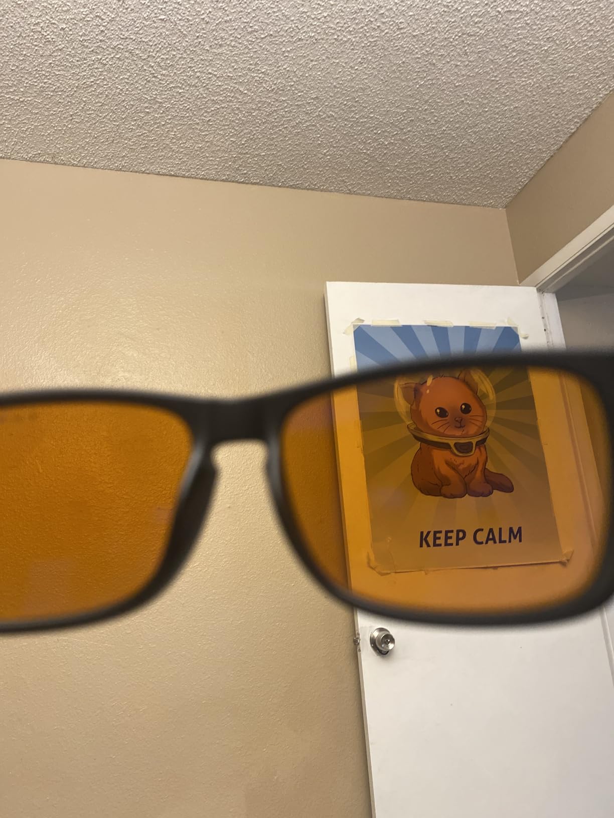 GUNNAR Gaming Glasses - Intercept Onyx Amber Max Lens - Blue Light Blocking Relieve Dry Eye customer photo 2