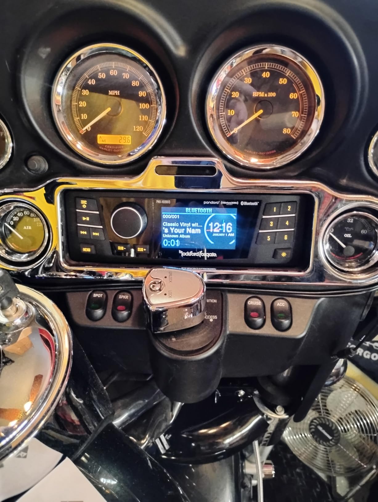 Rockford Fosgate PMX-HD9813 Digital Media Receiver for H-D Motorcycles | 3