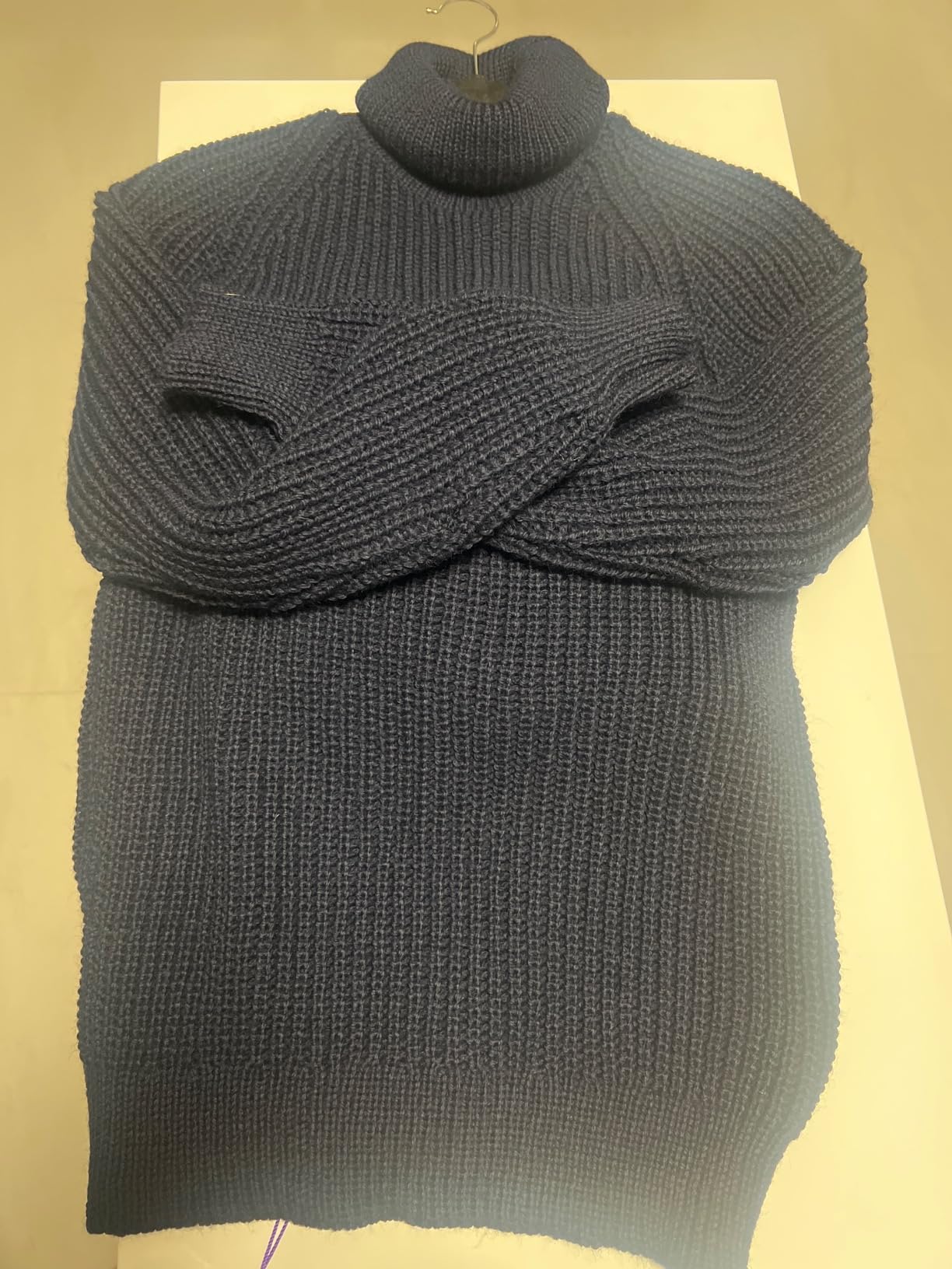 Aran Crafts Men's Irish Cable Knitted Rib Roll Neck Sweater (100% Pure New Wool) customer photo 1