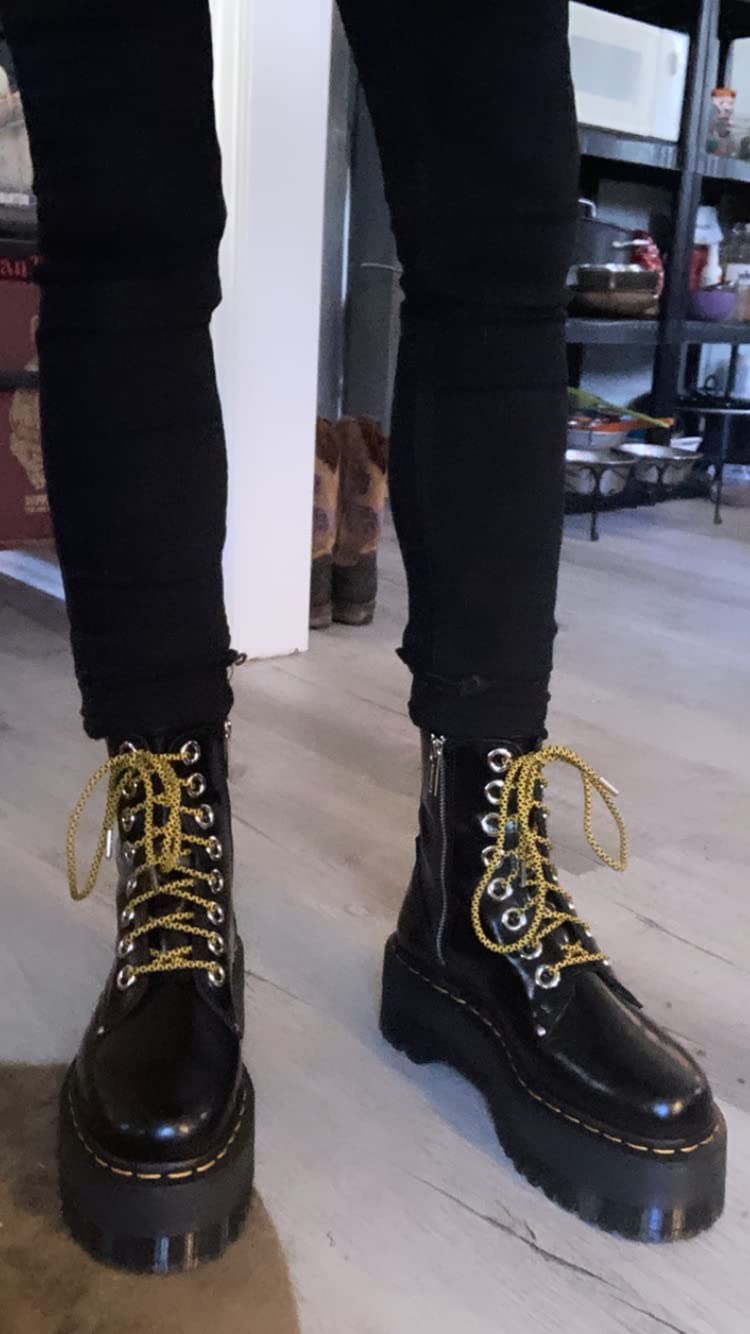 Dr. Martens Womens Jadon Max Leather Platform Boot customer photo 2