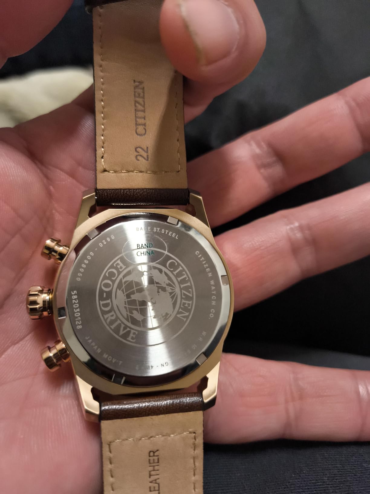 Citizen Men's Eco-Drive Chronograph Sport Casual Watch customer photo 1