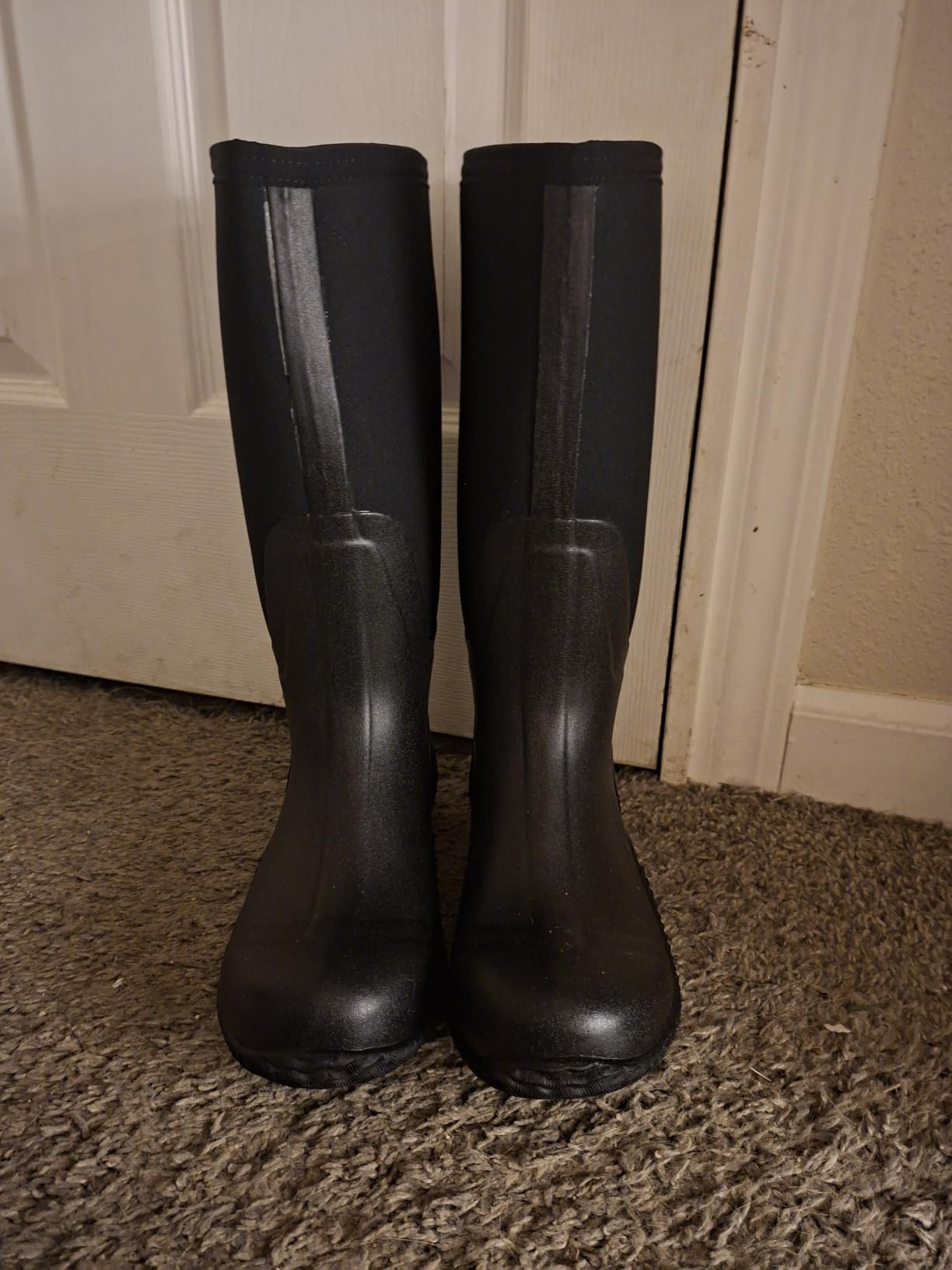 HISEA Women's Rain Boots Waterproof Insulated Neoprene Rubber Mud Boots customer photo 1