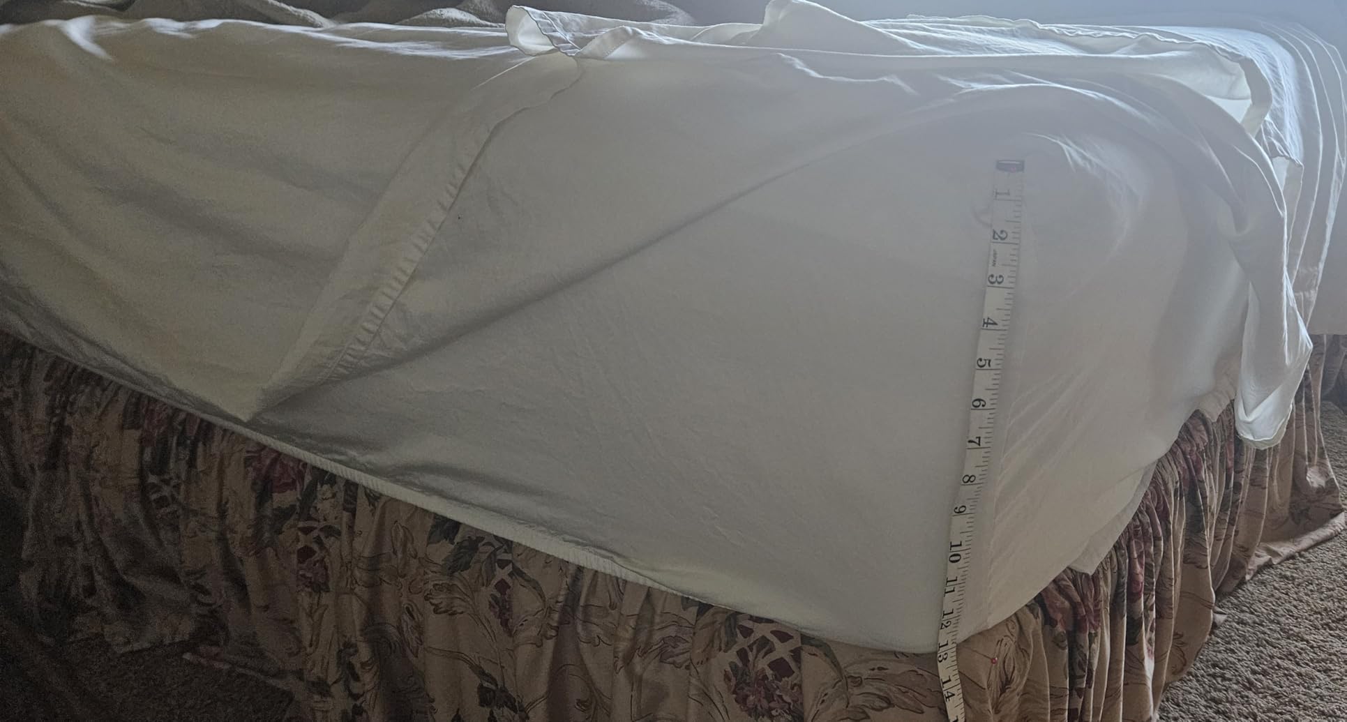 100% Supima Cotton Sheets 600 Thread Count, Sateen Weave, King Size 4-Piece Set customer photo 2