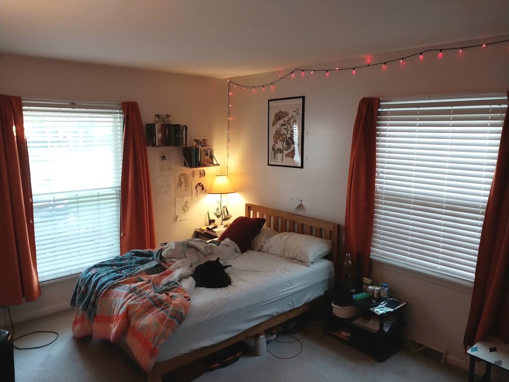 BGment Greyish White Blackout Curtains for Bedroom 63 Inch Length 2 Panels | Thermal Insulated Curtains, 100% Black Out Curtains, Noise Reduce Light Blocking Winter Curtains, 52 x 63 Inch customer photo 1