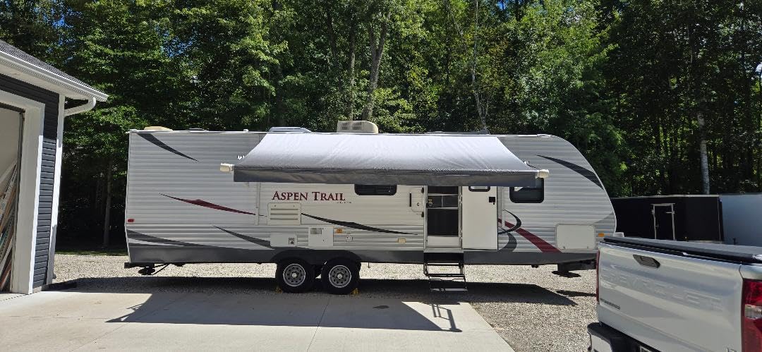 RecPro 20' RV Awning Fabric Replacement | Tan/Camel Fade Vinyl customer photo 2