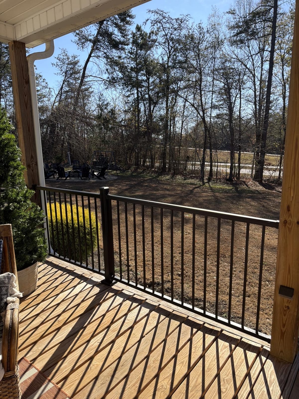 Weatherables 36 in. H x 6 ft. W Stanford Deck Railing Kit - Aluminum Porch & Balcony Railing Kit with Black Powder-Coated Finish, Adjustable Outdoor Hand Rail System customer photo 1