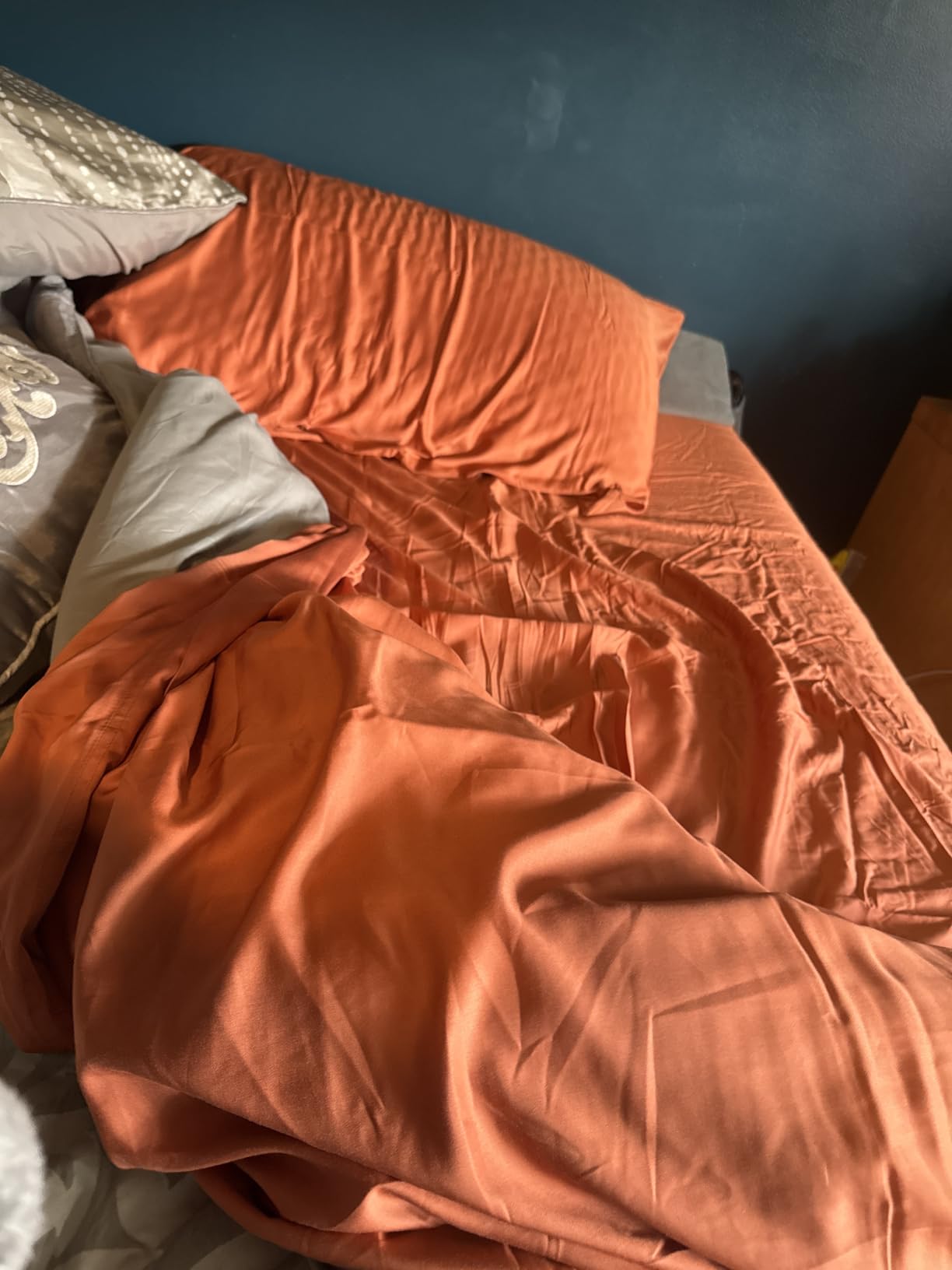 BAMPURE 100% Rayon from Bamboo Sheets King Size - 4pc Cooling King Sheets | Breathable, Viscose Bamboo Cooling Sheets King Size - up to 16