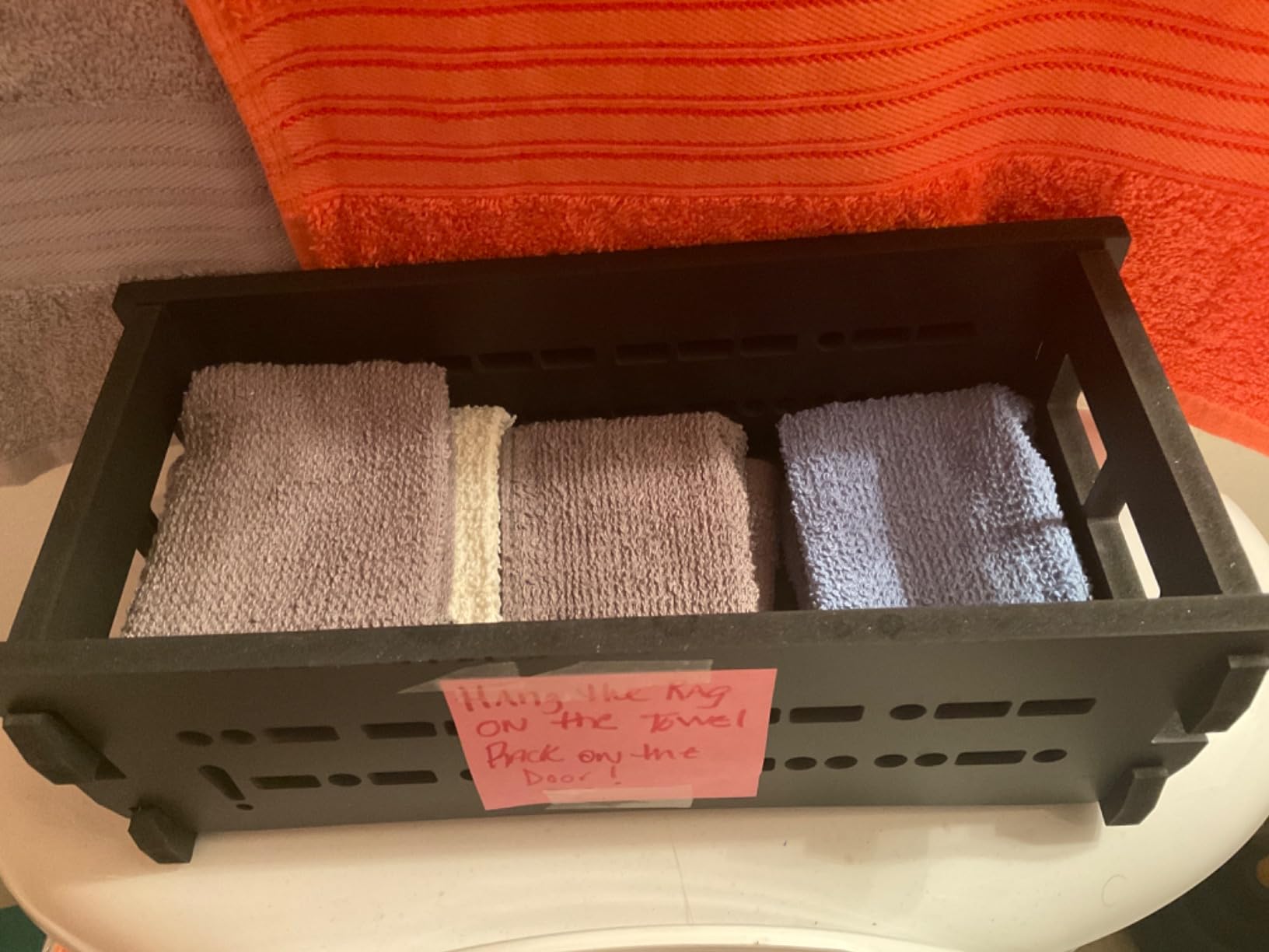 KAHAF Collection 6-Pack Bath Towels - Lightweight - Extra Absorbent - 100% Cotton - Shower towels (Multi, 27 inchesx54 inches) customer photo 2