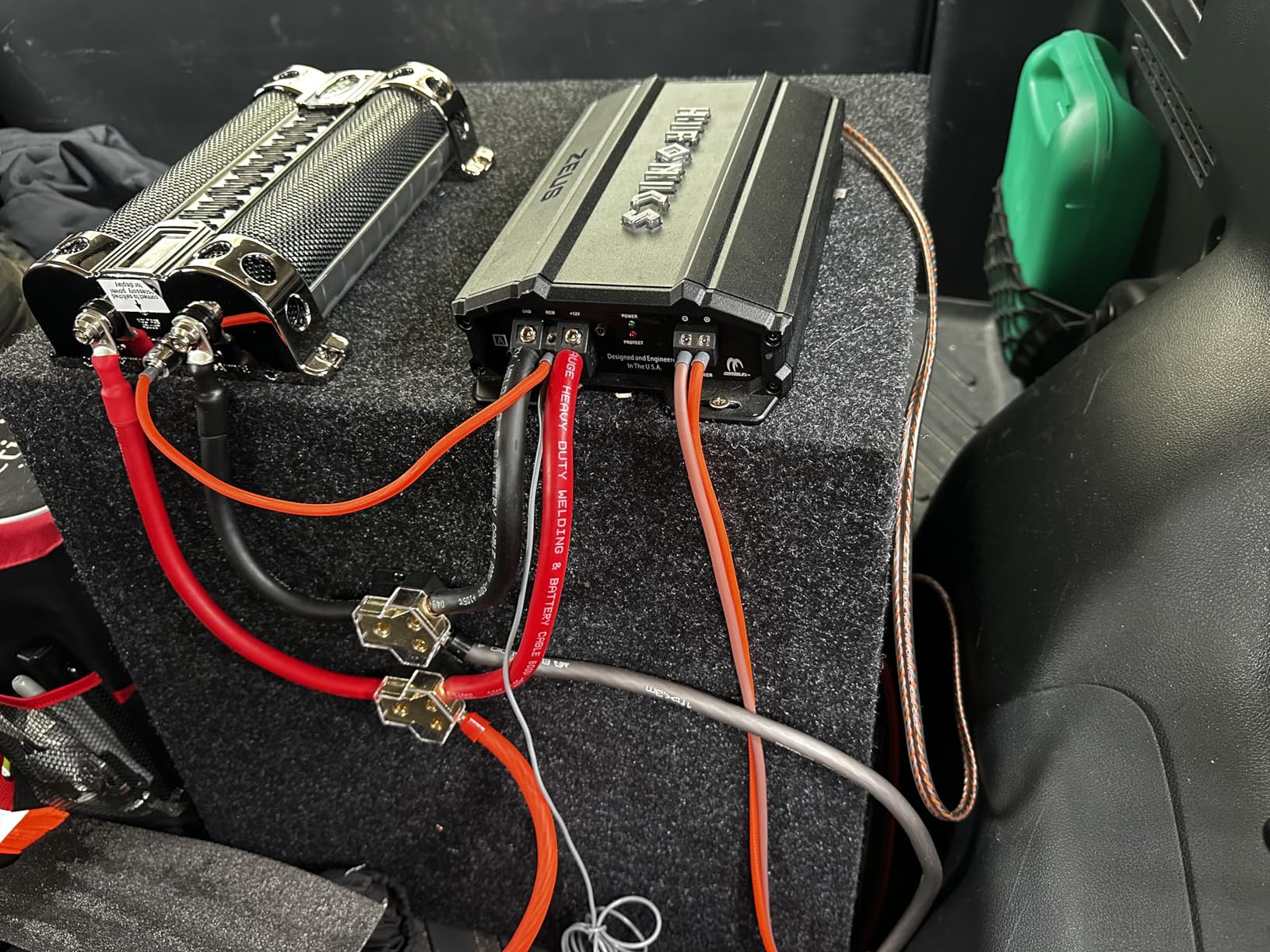 4 Gauge Amplifier Wiring Kit, 2000W CCA Amp Install Kit - EA-PRMK4 customer photo 1