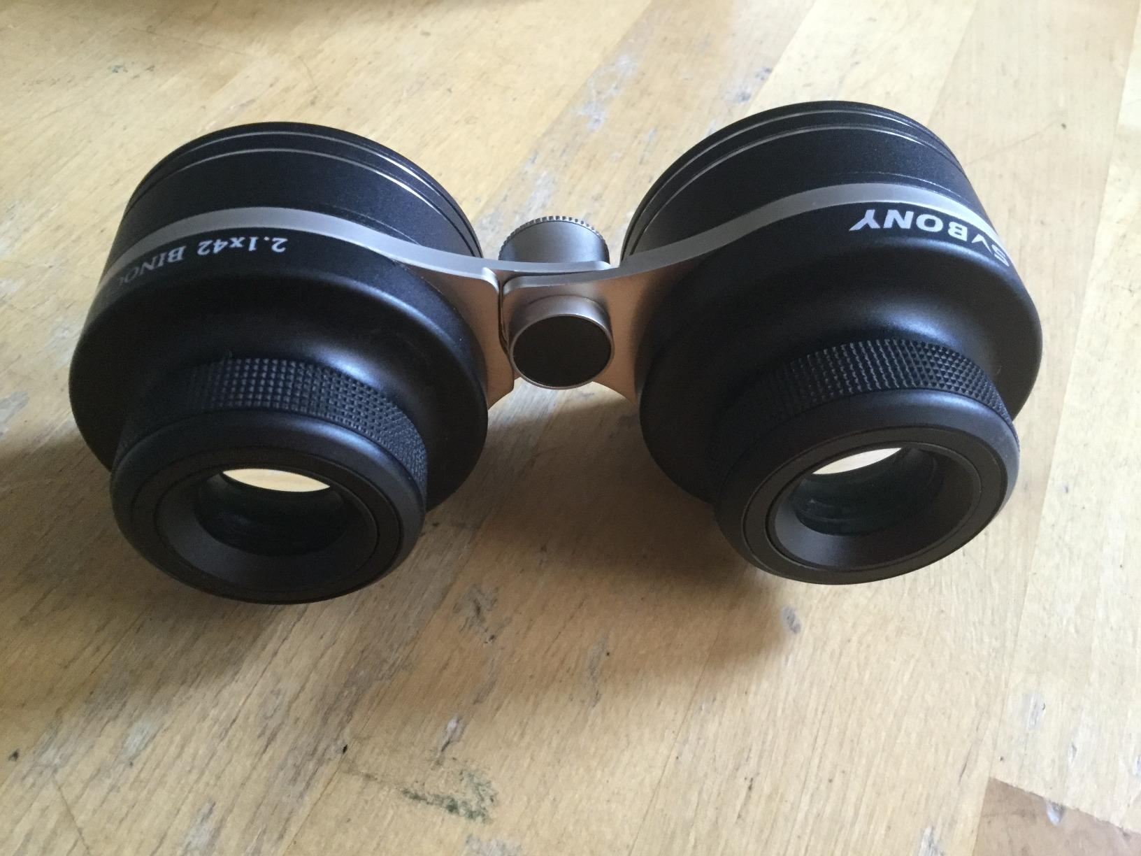 SVBONY SV407 Astronomy Binoculars 2.1x42mm, Wide Angle for Stargazing | for Star and Constellations Viewing, 26 Degree Field of View, FMC Coating, IPX6 Waterproof, Opera Glasses, 2x Low-magnification customer photo 2