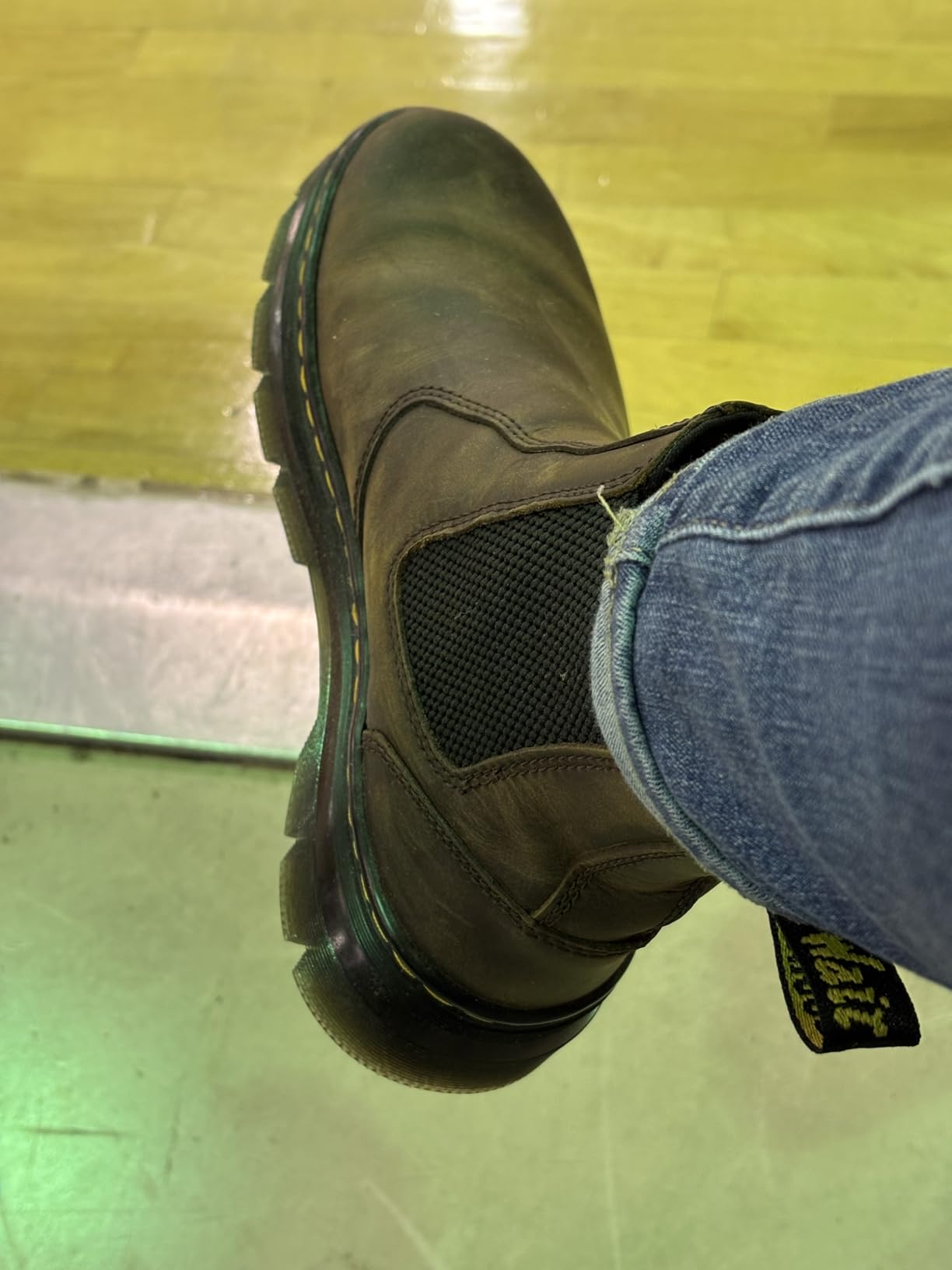 Dr. Martens Unisex Embury Chelsea Boot, Black Wyoming, 12 Women/11 Men customer photo 1