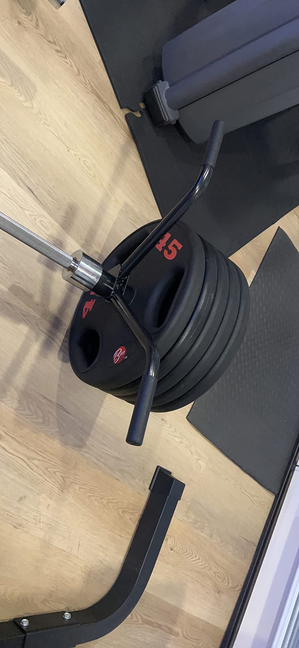 CAP Barbell Exercise Machine Attachments, Black customer photo 1