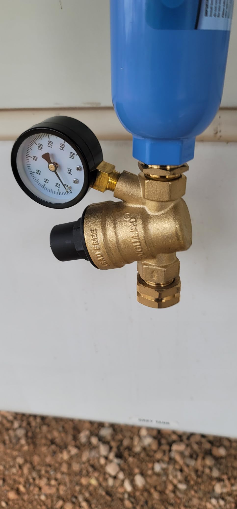RVGUARD RV Water Pressure Regulator Valve, CSA Approved, Lead-Free Brass | Adjustable Water Pressure Reducer with Gauge, With Inlet Screen Filter, For RV Camper Travel Trailer customer photo 2
