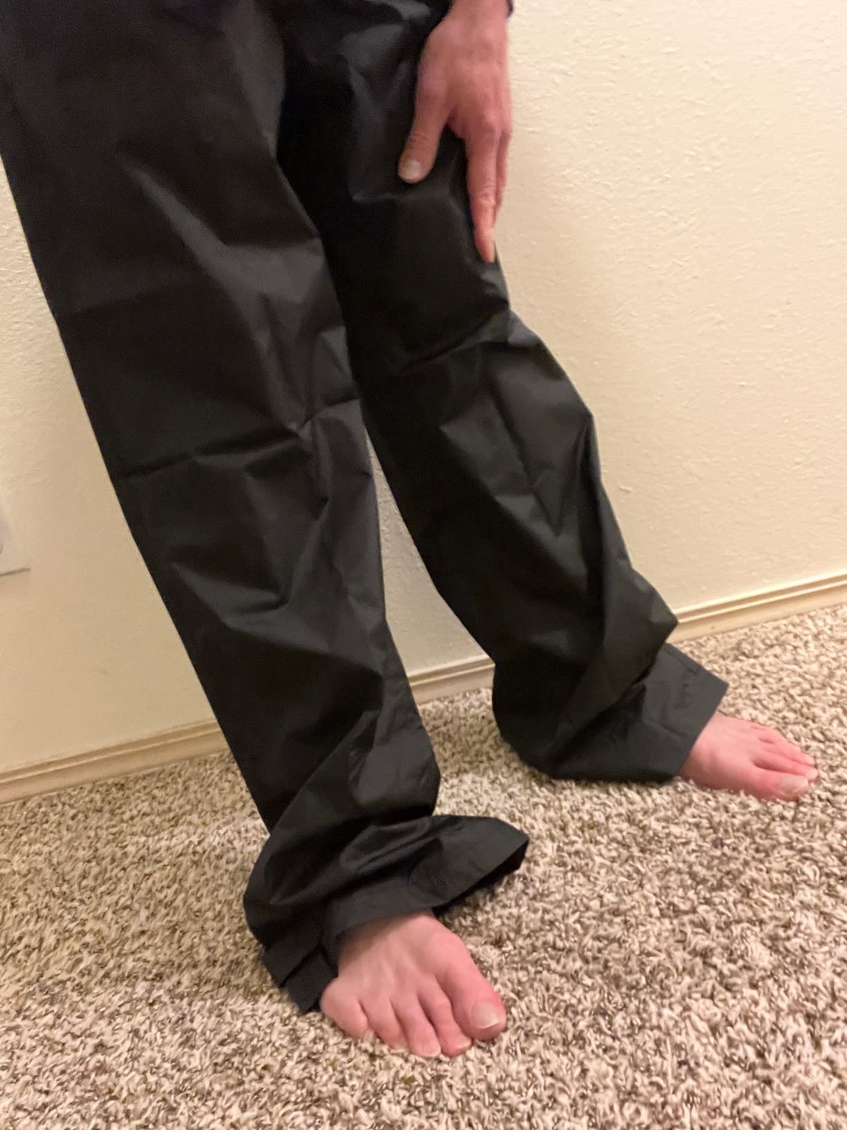 Acme Projects Men's Waterproof Rain Pants Breathable Lightweight Hiking Golf Fishing Shell customer photo 1