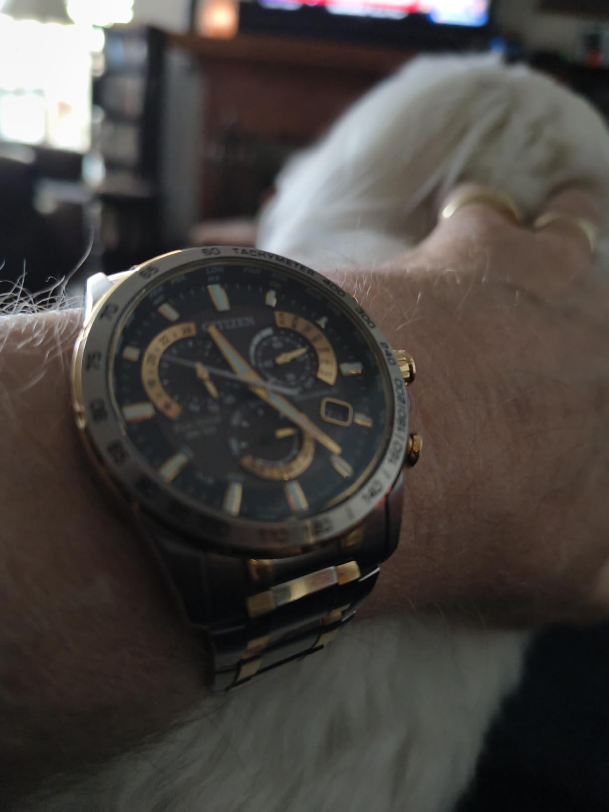 Citizen Men's Eco-Drive Sport Luxury PCAT Chronograph Watch customer photo 1