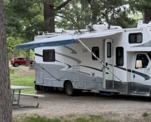 RecPro 16' RV Awning Fabric Replacement | Tan/Camel Fade Vinyl customer photo 2