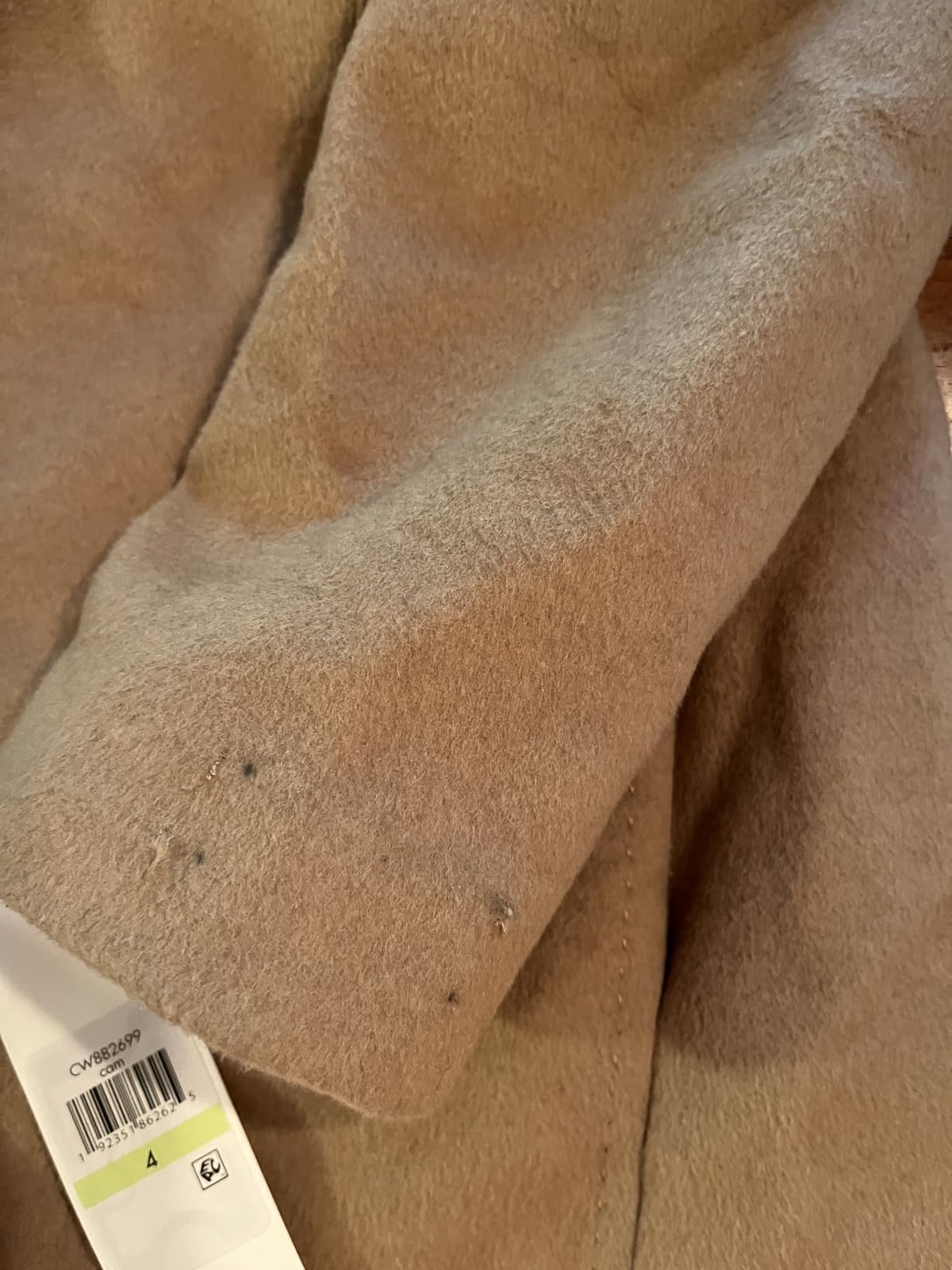 Calvin Klein womens Classic Wool Blend Coat customer photo 1