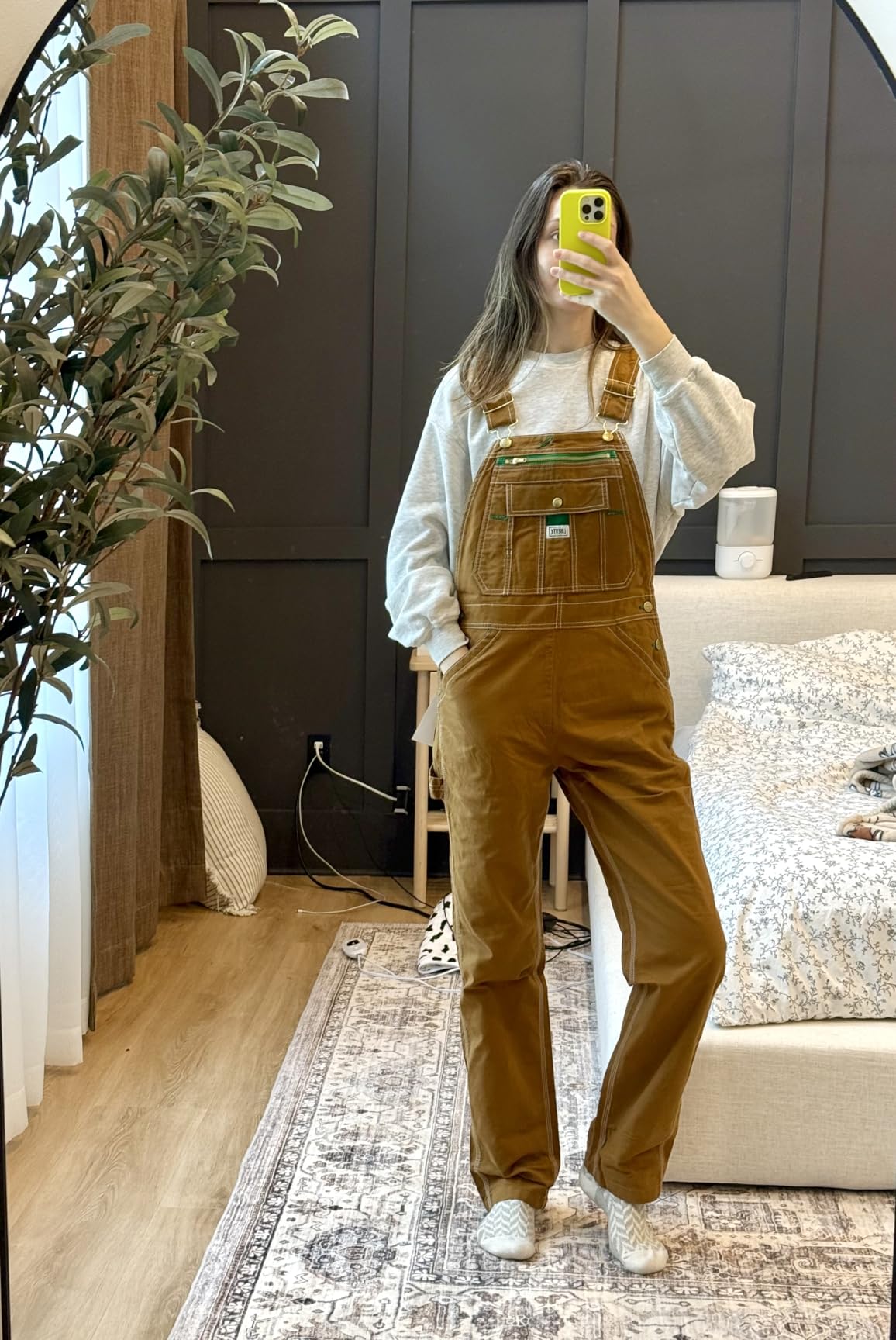 Liberty Women's Washed Duck Bib Overalls customer photo 1
