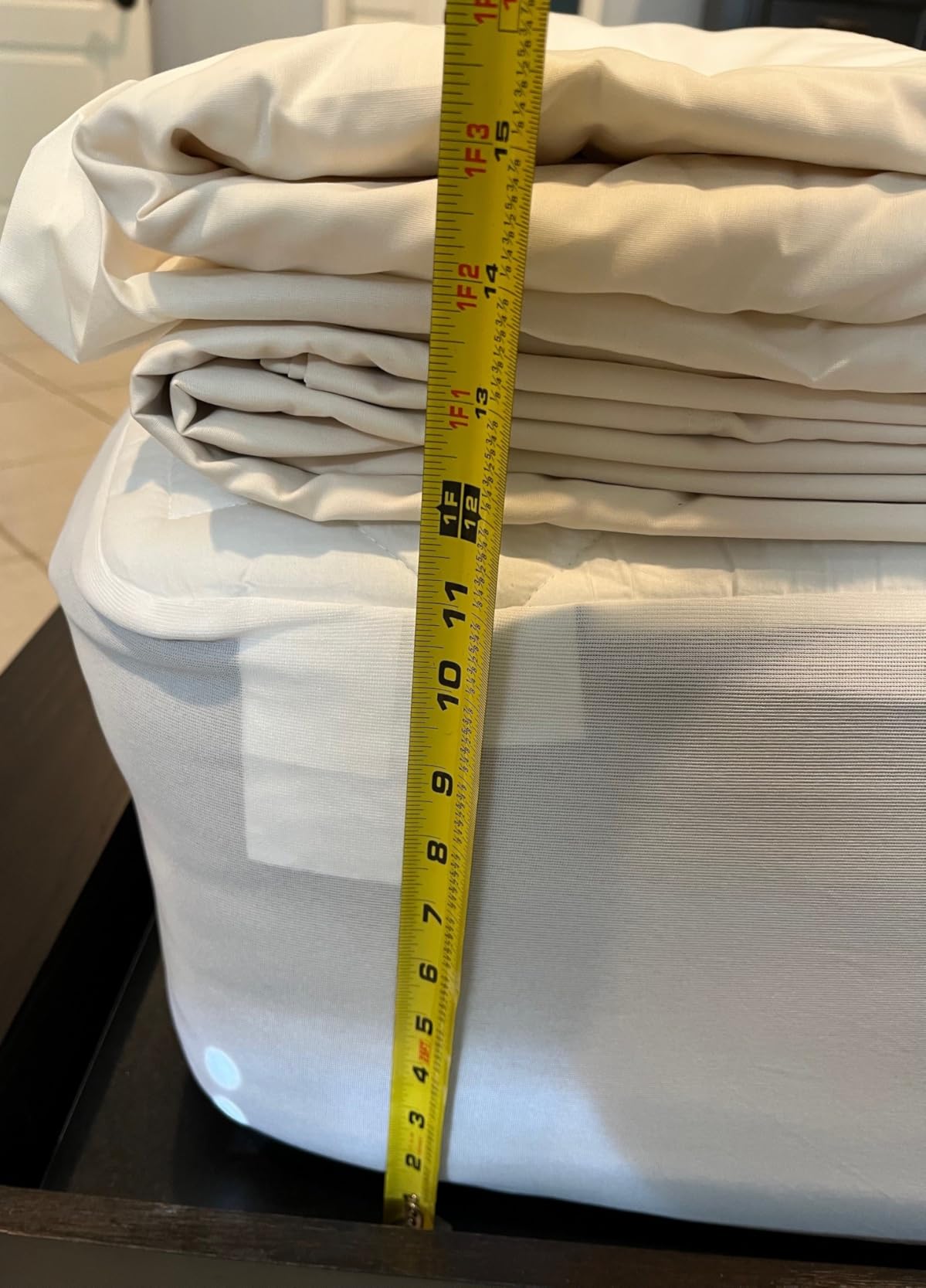 California Design Den 100% Organic Cotton King Size Sheets Set, White | GOTS Certified, Lightweight Crisp & Airy Percale For Hot Sleepers customer photo 1