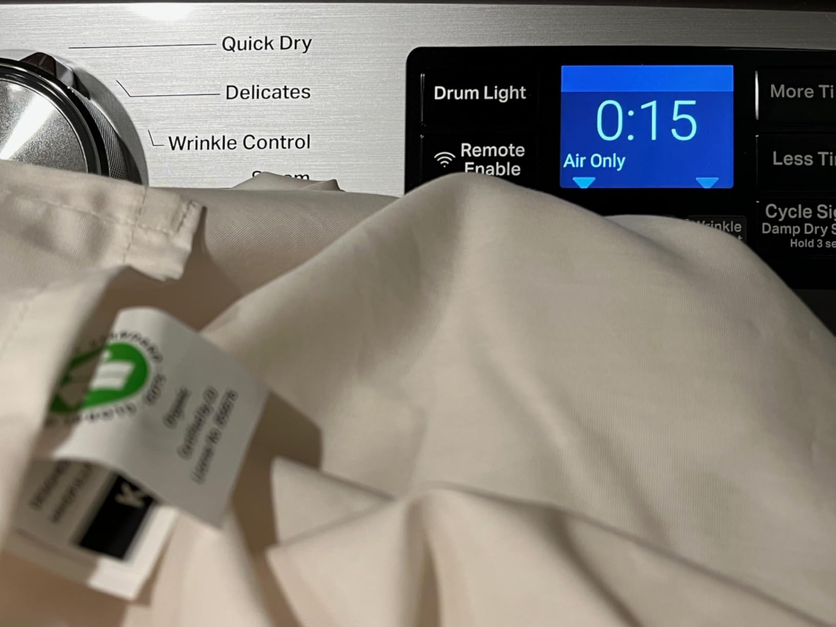 California Design Den 100% Organic Cotton King Size Sheets Set, White | GOTS Certified, Lightweight Crisp & Airy Percale For Hot Sleepers customer photo 2