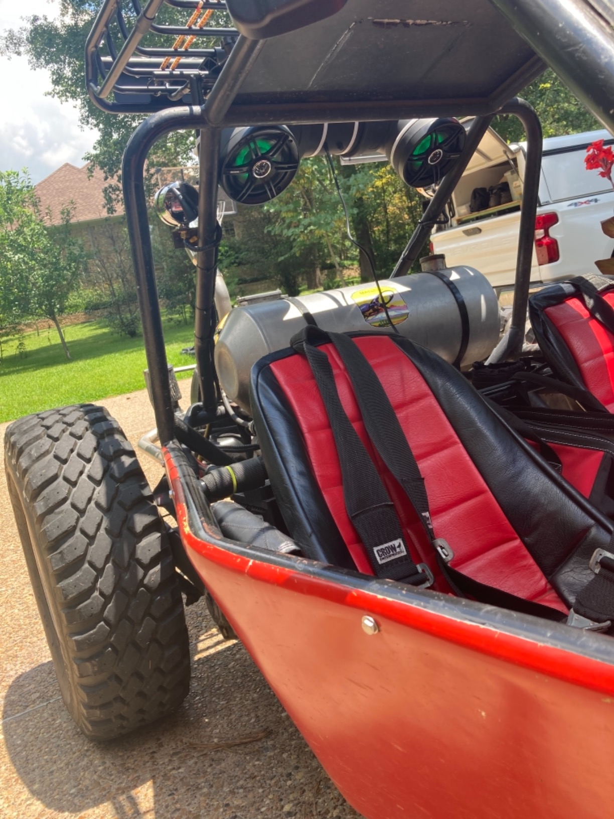 Sound Storm Laboratories BTB6L ATV UTV Sound System - 6.5 Inch Speakers, 1 Inch Tweeters, Full Range, IPX5 Weatherproof, Bluetooth, Built-in Amplifier, Multicolor Illumination, Golf Cart Compatible customer photo 1