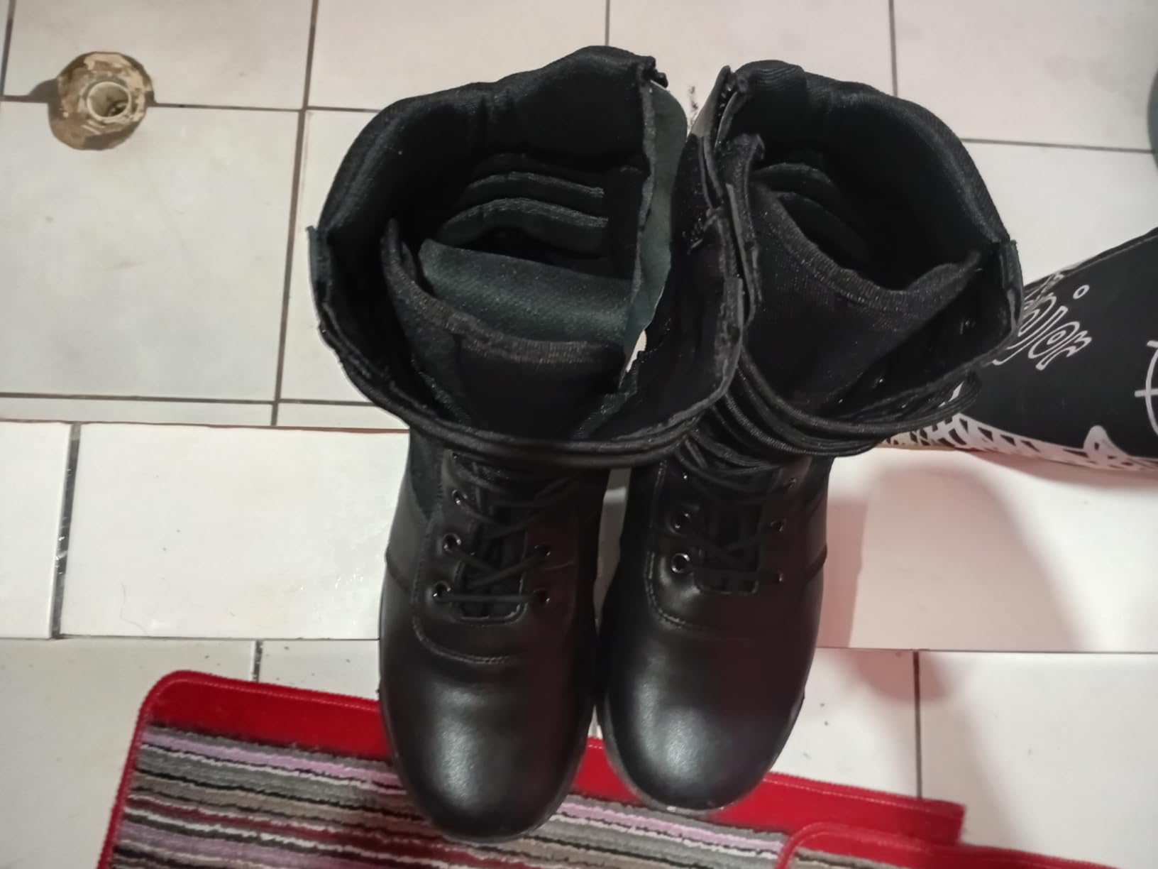 RIELD Men's Military Tactical Work Boots Side Zipper Jungle Army Combat Boots customer photo 1