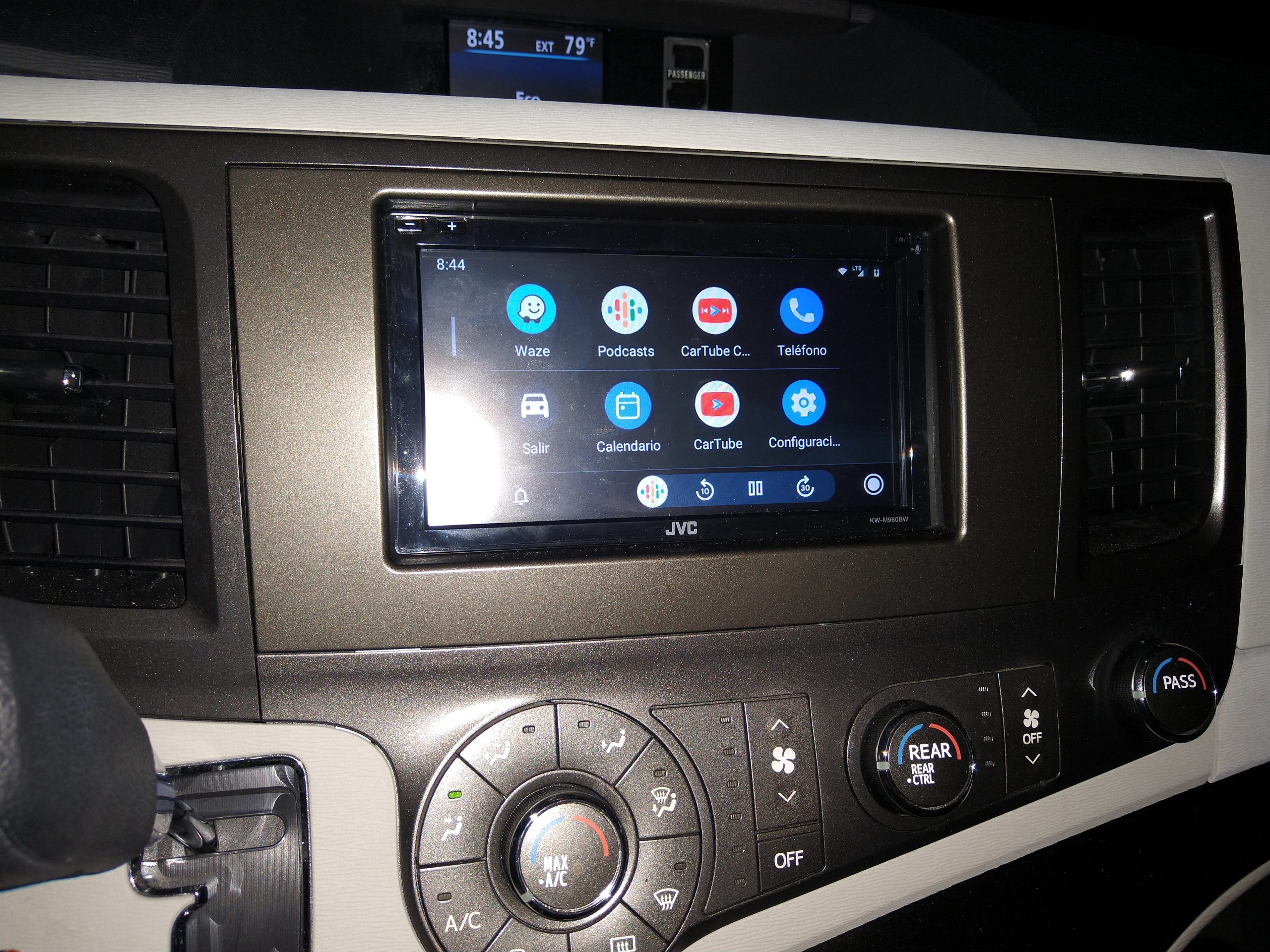 JVC KW-V960BW Built in Wi-Fi for Wireless CarPlay Android Auto, CD/DVD 6.8