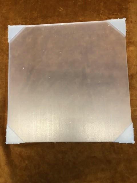 CALPALMY (2-Pack) 24 x 36 Clear Acrylic Sheet Plexiglass 1/4