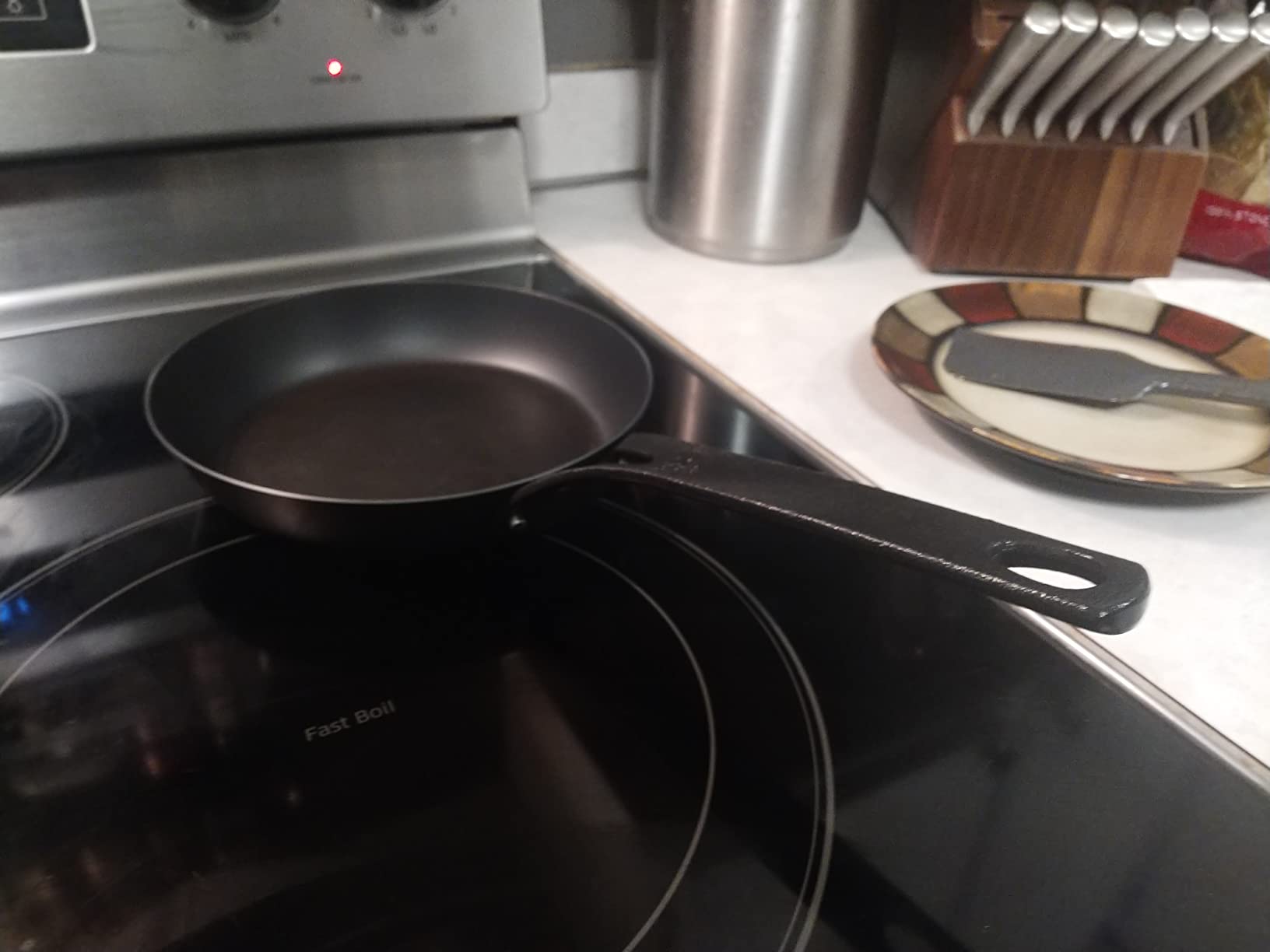 BK Pre-Seasoned Black Steel Carbon Steel Induction Compatible 8