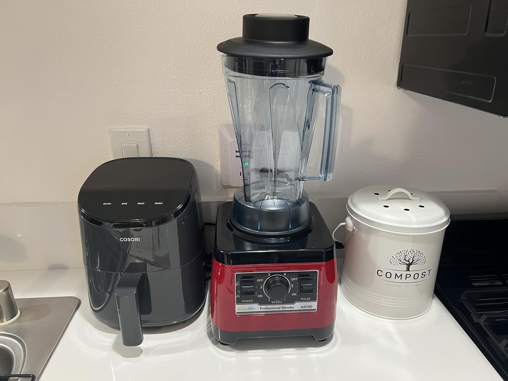 BioloMix Heavy Duty Professional Blender,Peak 2200W Commercial Grade Bar customer photo 1