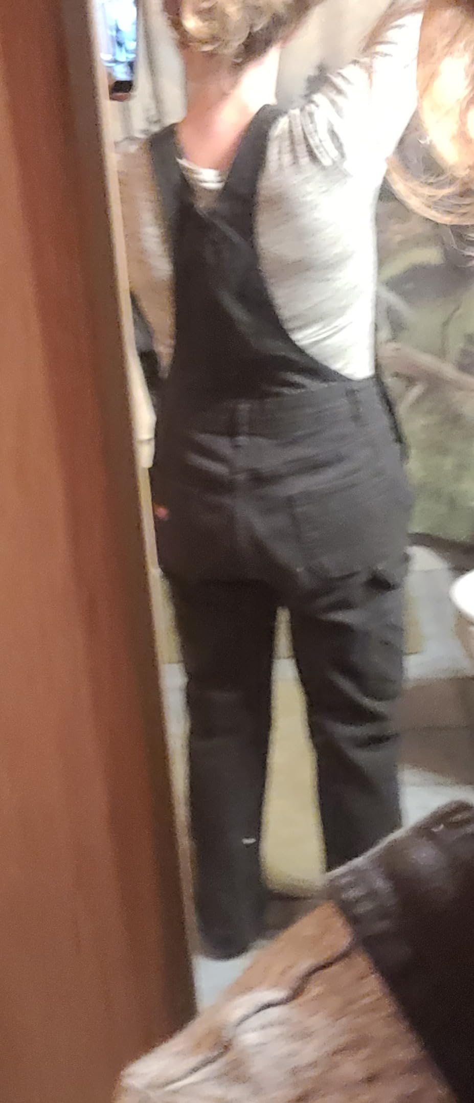 Dickies Women's Double Front Bib Overall customer photo 1