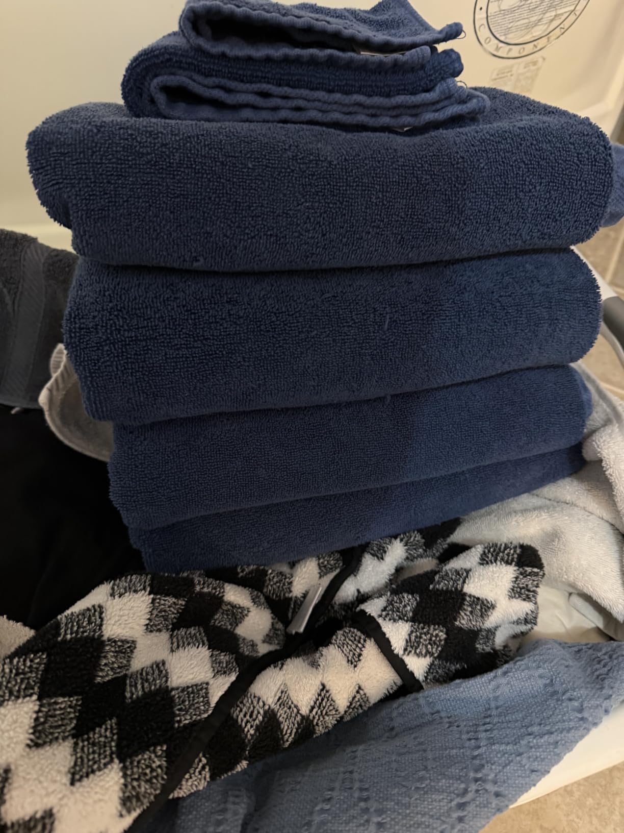 Utopia Towels 8 Piece Majestic Plush Luxury Towel Set, Cotton, Cool Grey customer photo 1