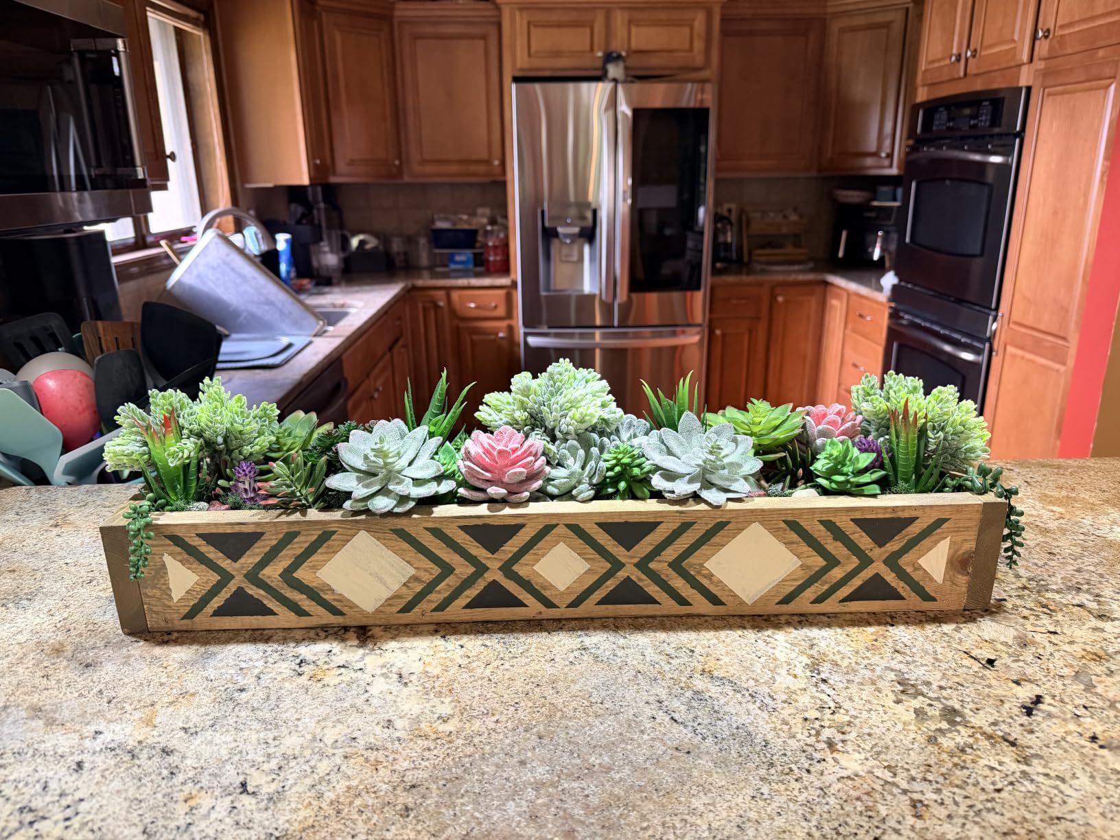 Anoak 16pcs Fake Succulents, Artificial Succulent Plants for Outdoors | Premium Faux Succulents for Indoors & Outdoors, Crafting DIY Floral Decor for Home Garden Office Party, No Watering Needed customer photo 2