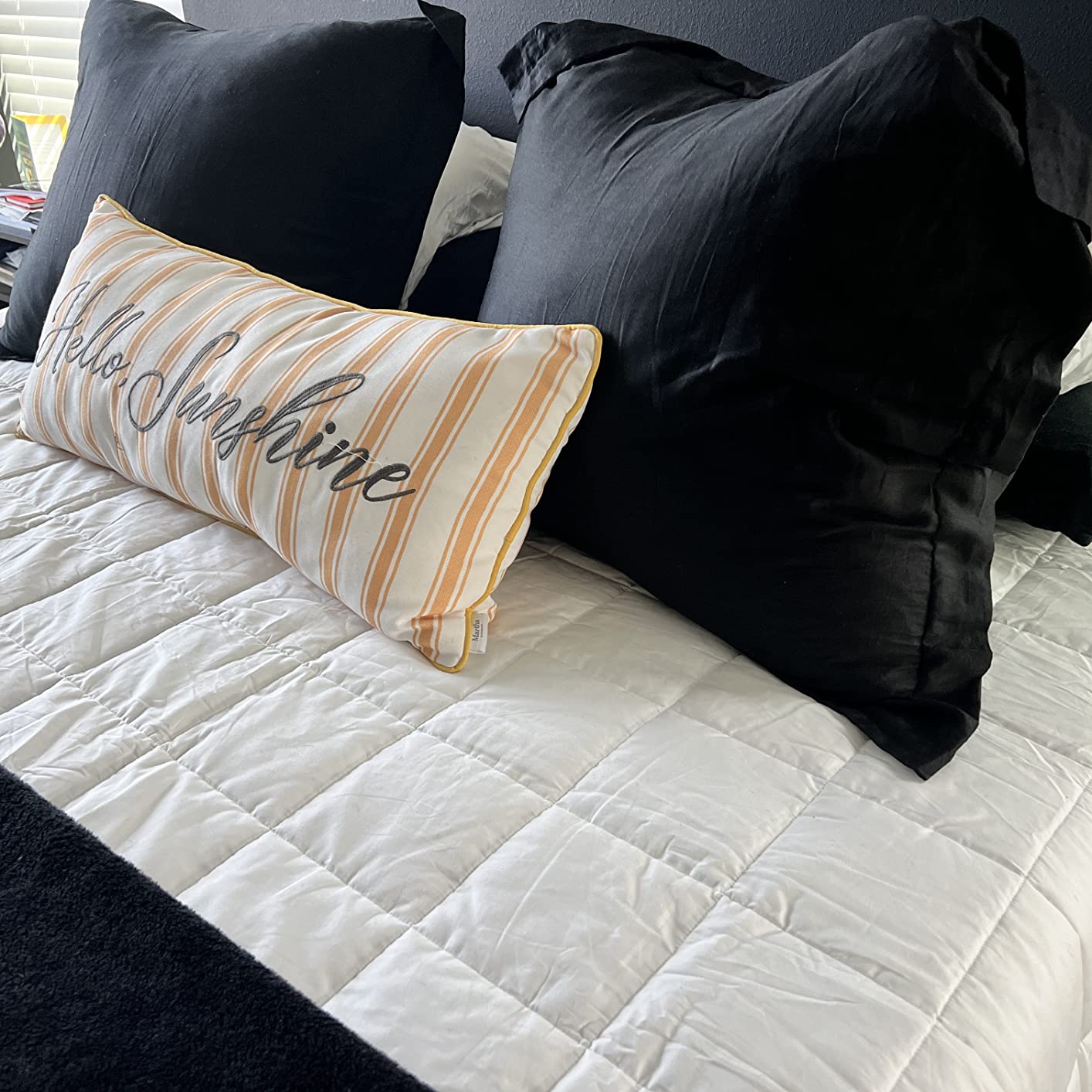 HomeSmart King Size Weighted Blanket 50 lbs - The Heaviest Weighted Blanket customer photo 1