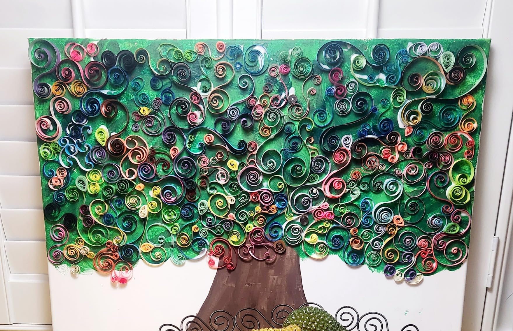 Paper Quilling Strips with 26 Colors 2080 Strips Quilling Tools and Supplies | Multi-Color Paper Quilling Strips,Paper Quilling Kit,4 Width Sizes in Inches 0.12 in,1.97in,2.76in,3.94in customer photo 1