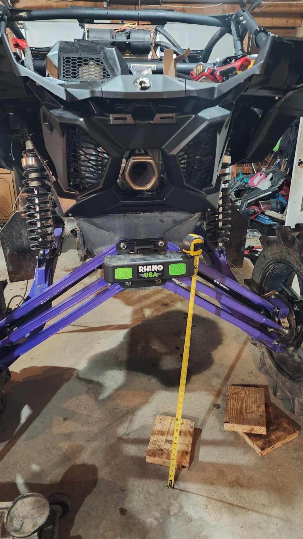 Rhino USA Kinetic Recovery Rope, 1in x 30ft - Heavy Duty Snatch Strap | Shock-Absorbing Stretch for Smoother Pulls. Tow Rope/Snatch Strap for Truck, Jeep, UTV & ATV Off-Road Recovery. Gray customer photo 1