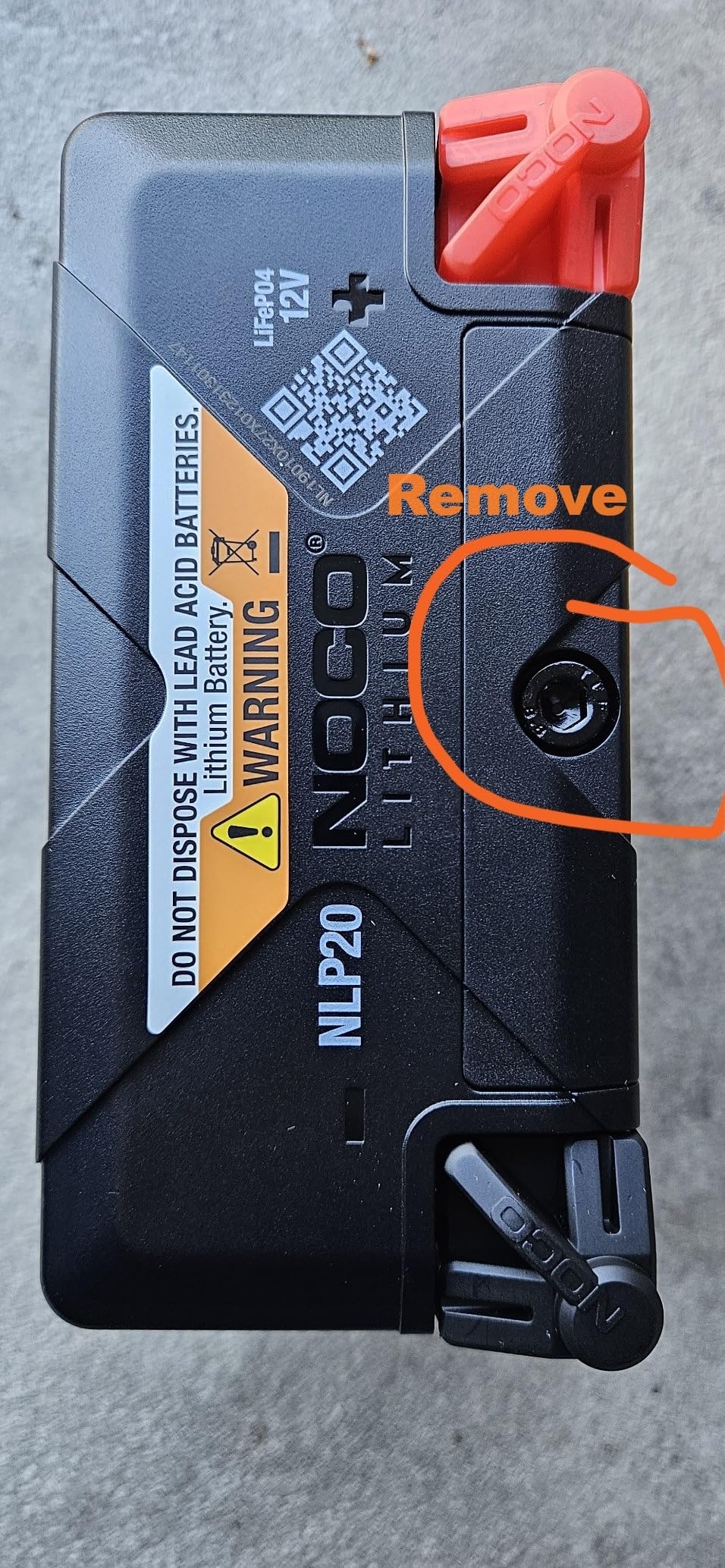 NOCO Lithium NLP20 12V 600A Group 20 Powersport Battery | Maintenance-Free, 7Ah LiFePO4, 600A Cranking, 2,000+ Cycles, 50,000+ Starts customer photo 1