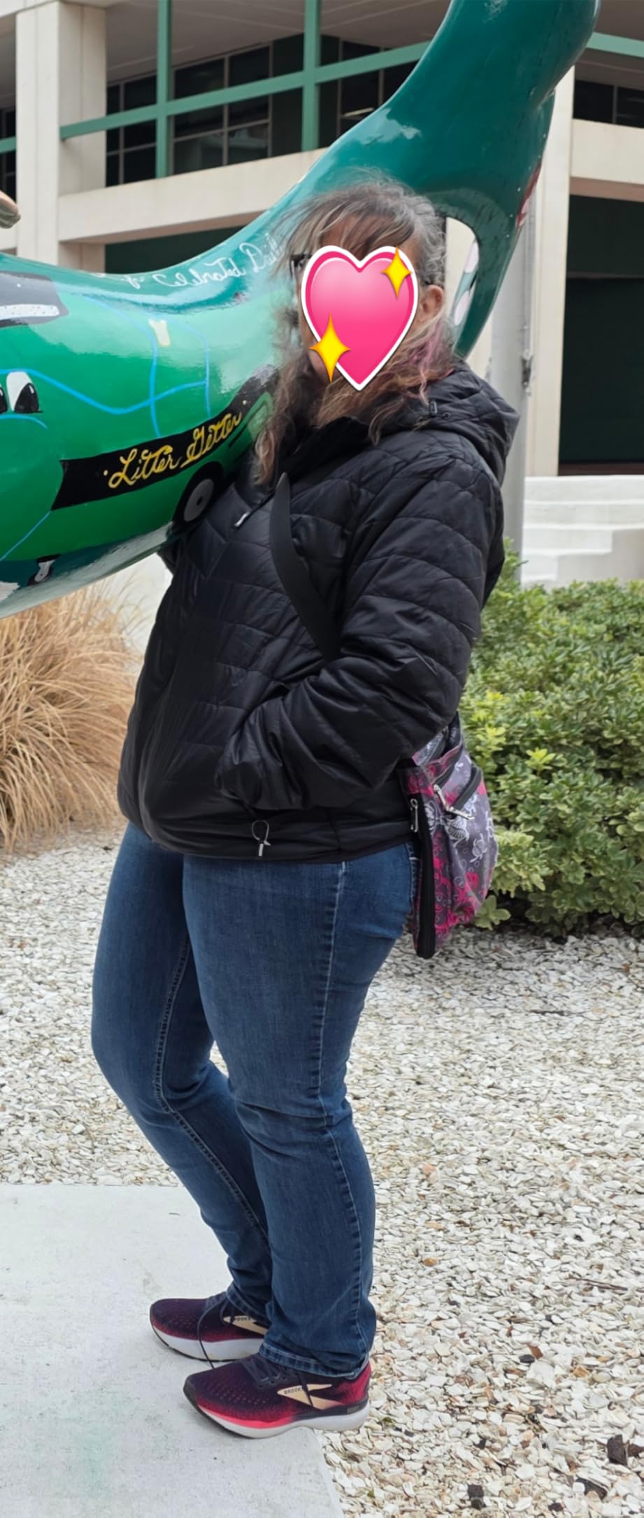 Outdoor Ventures Women's Packable Lightweight Full-Zip Puffer Jacket with Hood customer photo 2