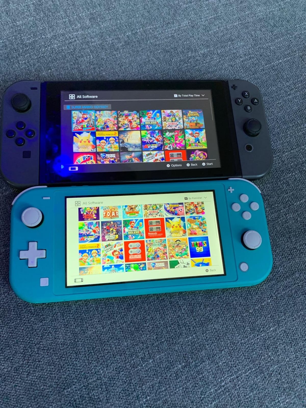 Nintendo Switch Lite - Blue customer photo 1