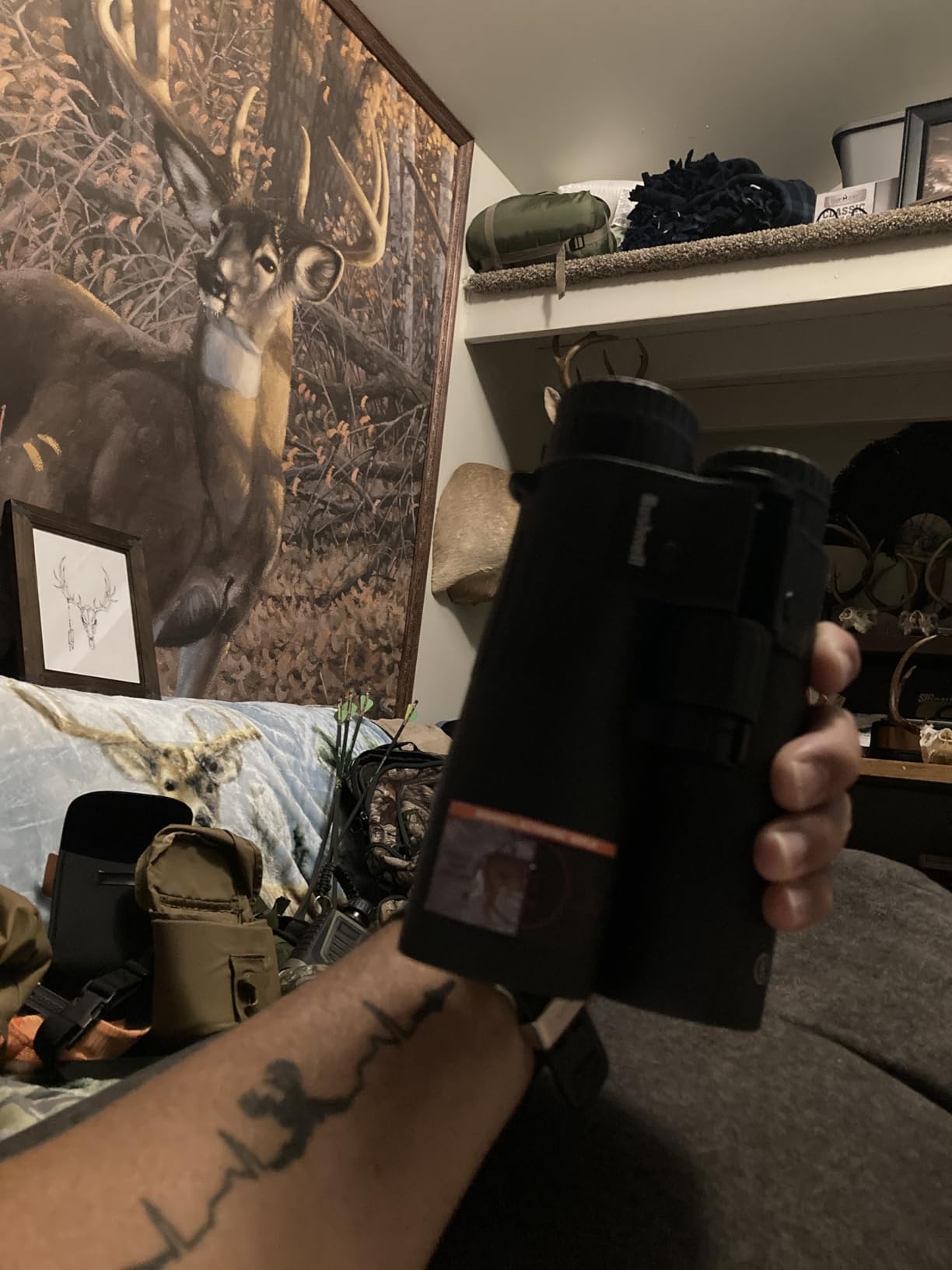 Bushnell Fusion X 10x42mm Rangefinding Binoculars, HDOS, ActivSync | ActivSync Display for Easy Ranging Readouts, HDOS High-Definition Optics, ARC Angle Compensation, IPX7 Waterproof customer photo 2